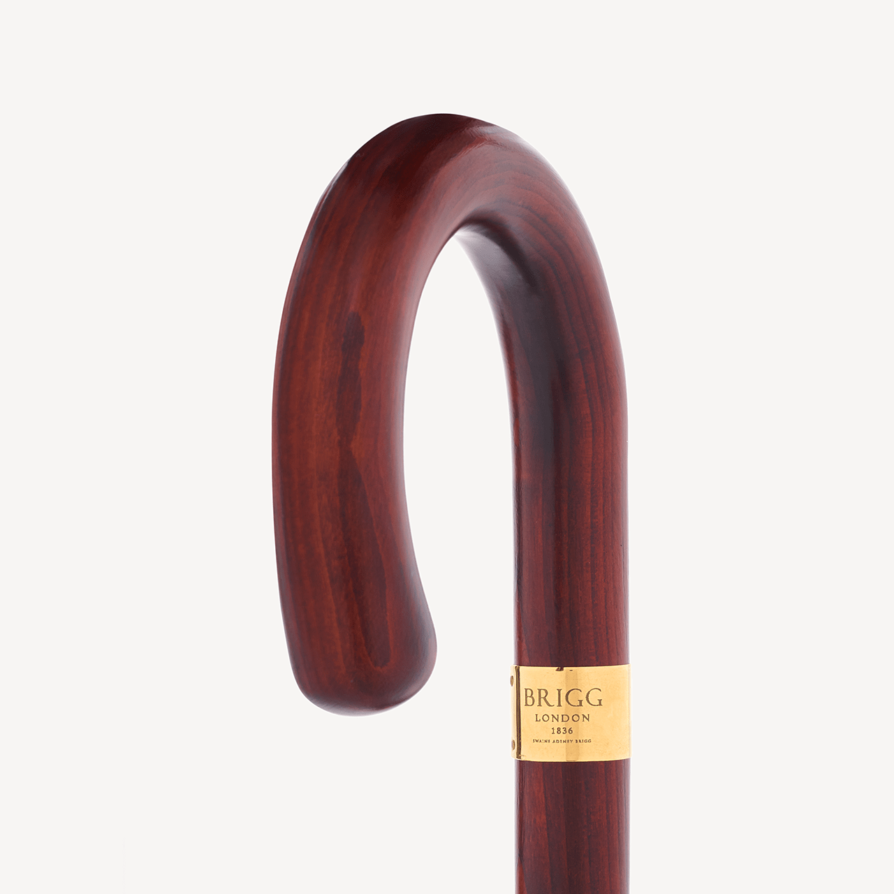 Stripped Cherry Umbrella for Men - Orange - Swaine Group Ltd