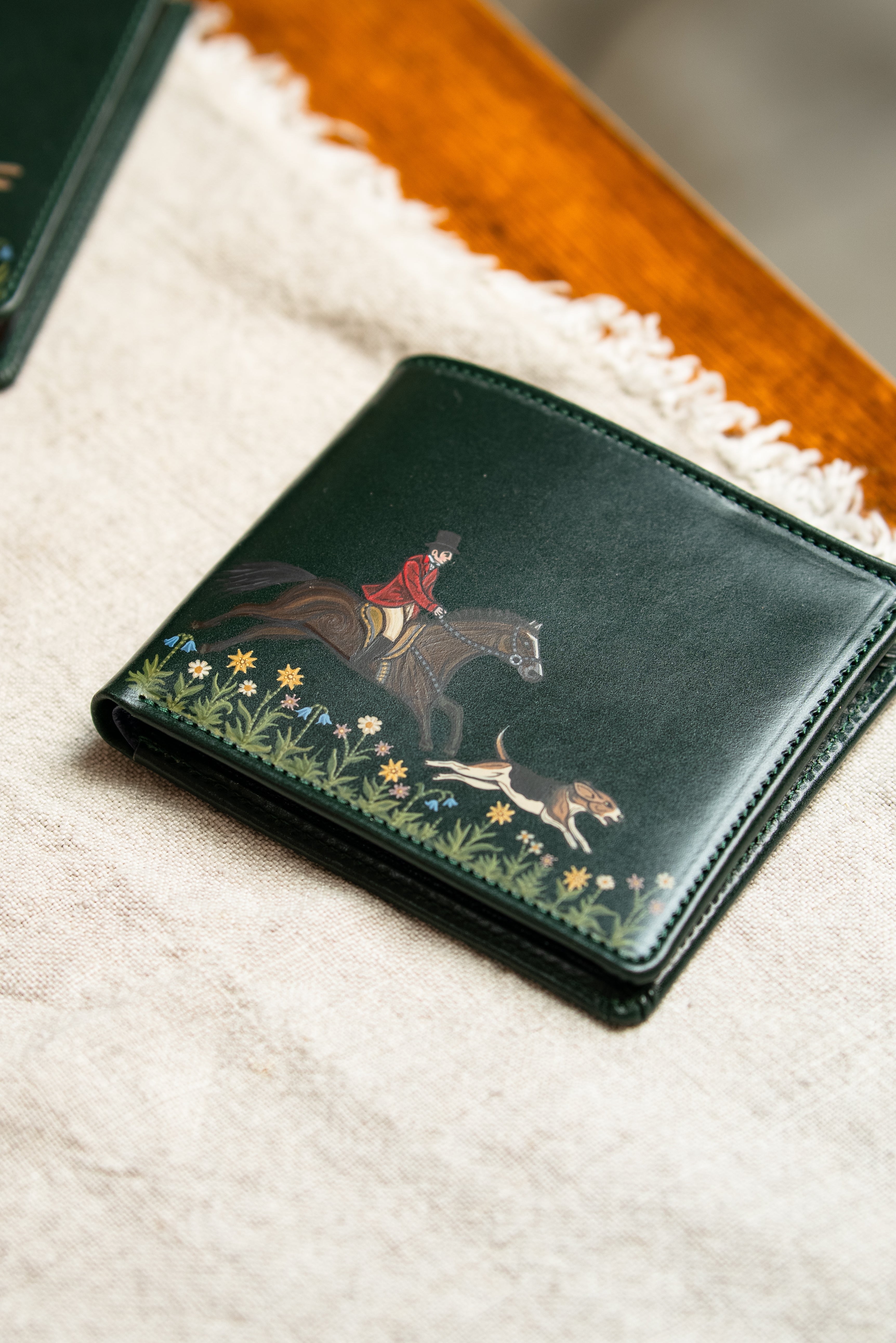 Diana's Billfold Wallet - Jaguar Green