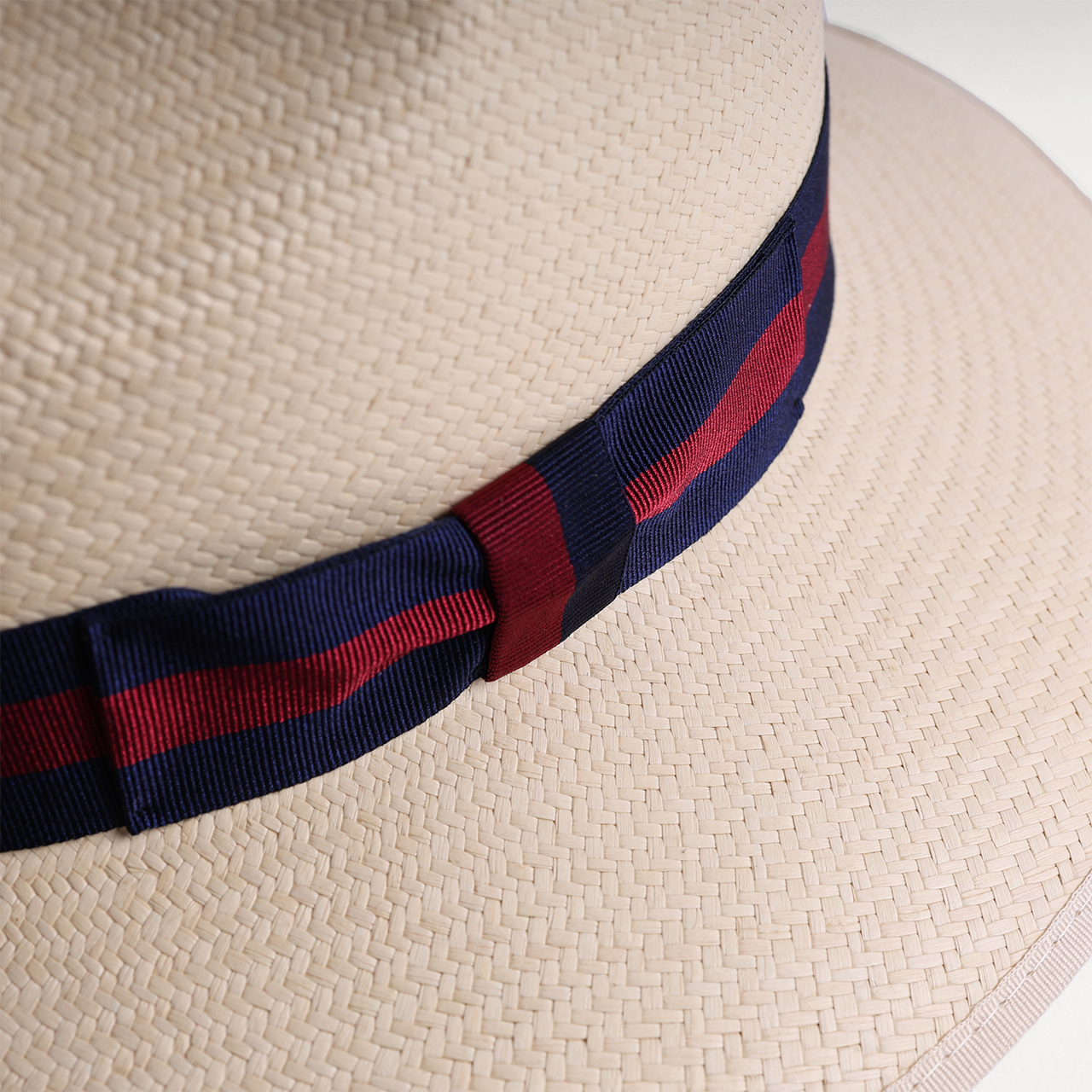 Esplanade Panama - Navy & Burgundy Band