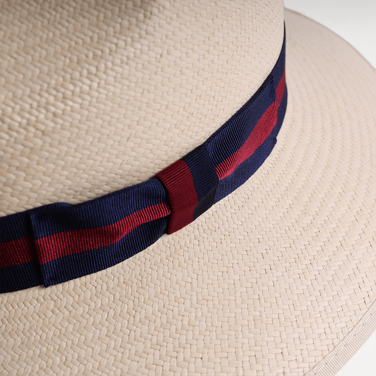 Esplanade Panama - Navy & Burgundy Band - Swaine Group Ltd