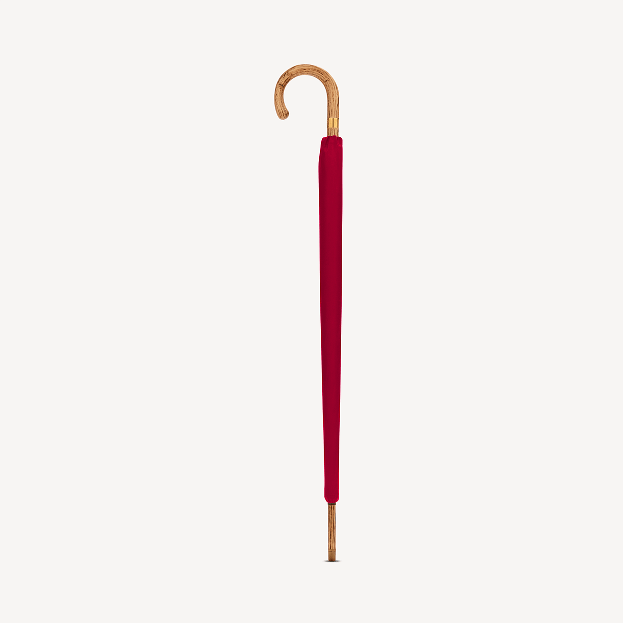 Hickory Umbrella for Men - Red - Swaine Group Ltd