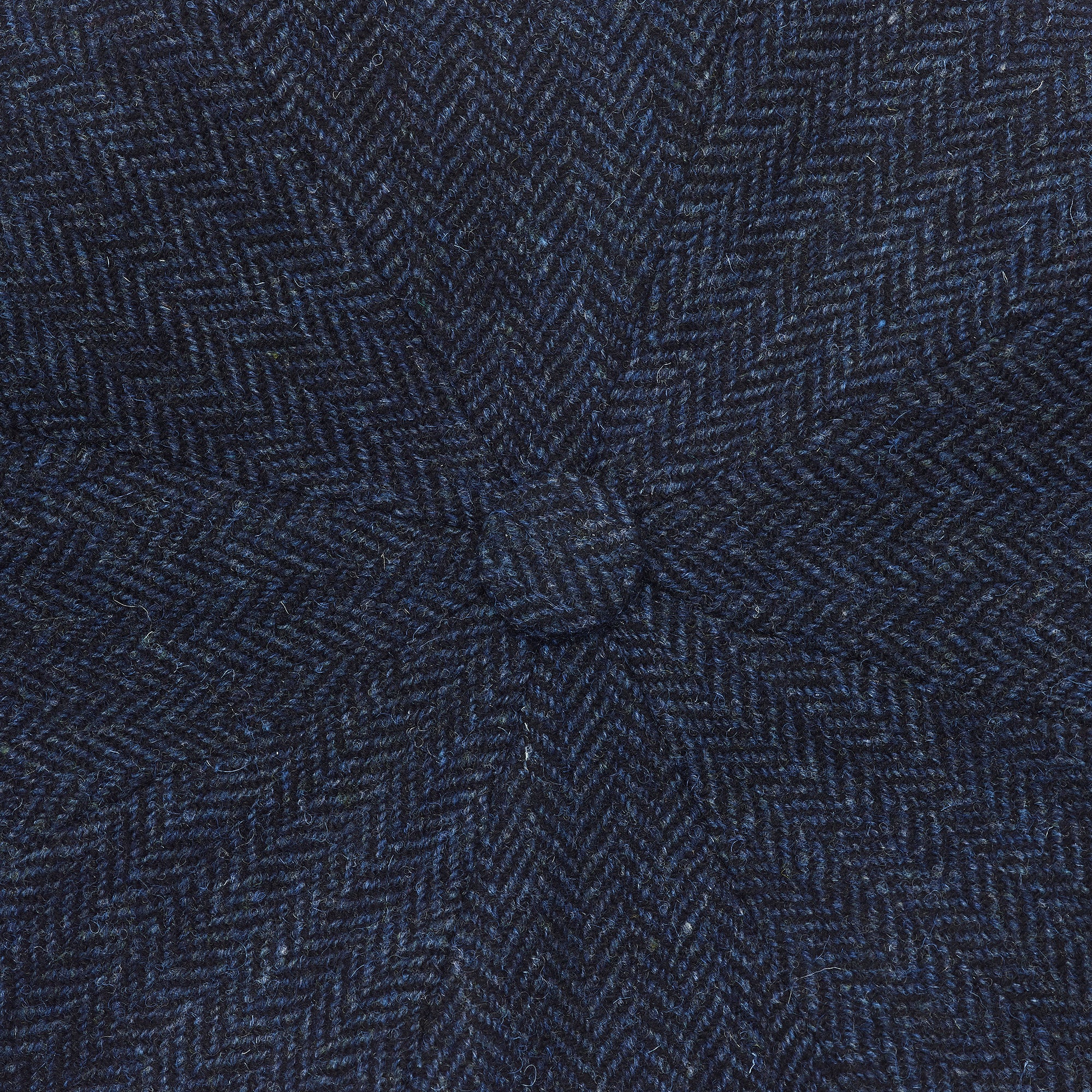 Newsboy Cap - Navy Herringbone - Swaine