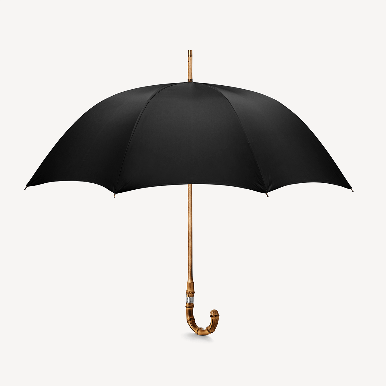 Singin' in the Rain Whangee Umbrella for Men - Black - Swaine Group Ltd