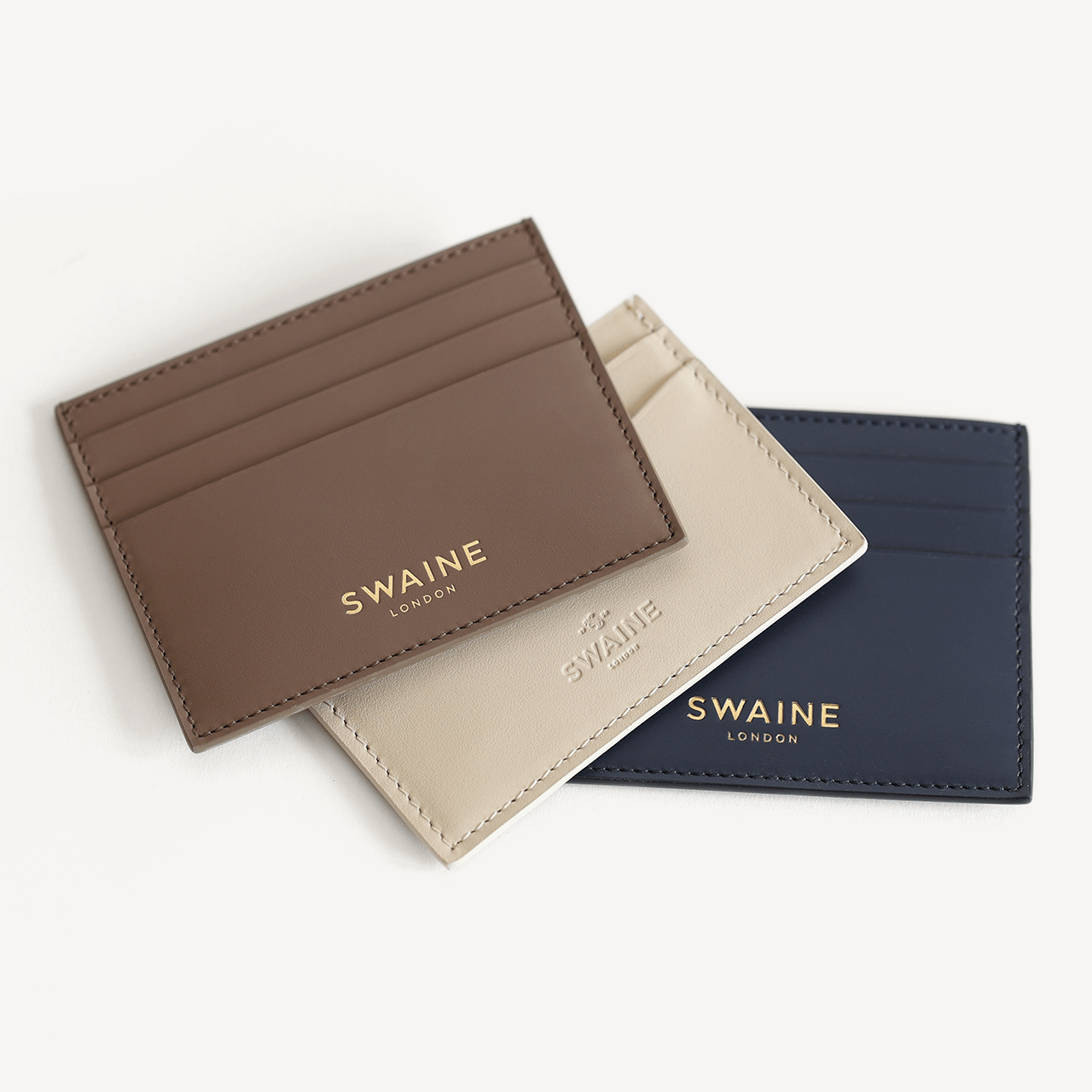Credit Card Holder - Taupe - Swaine Group Ltd