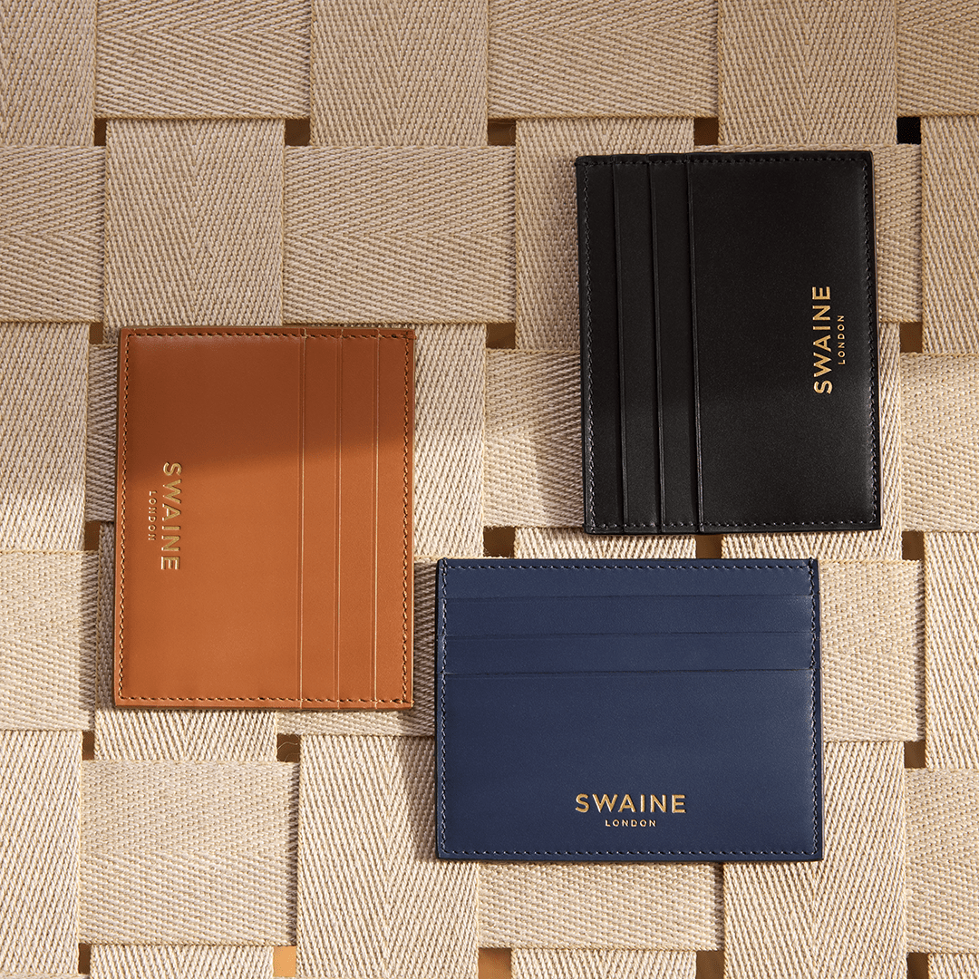 Credit Card Holder - Cognac - Swaine