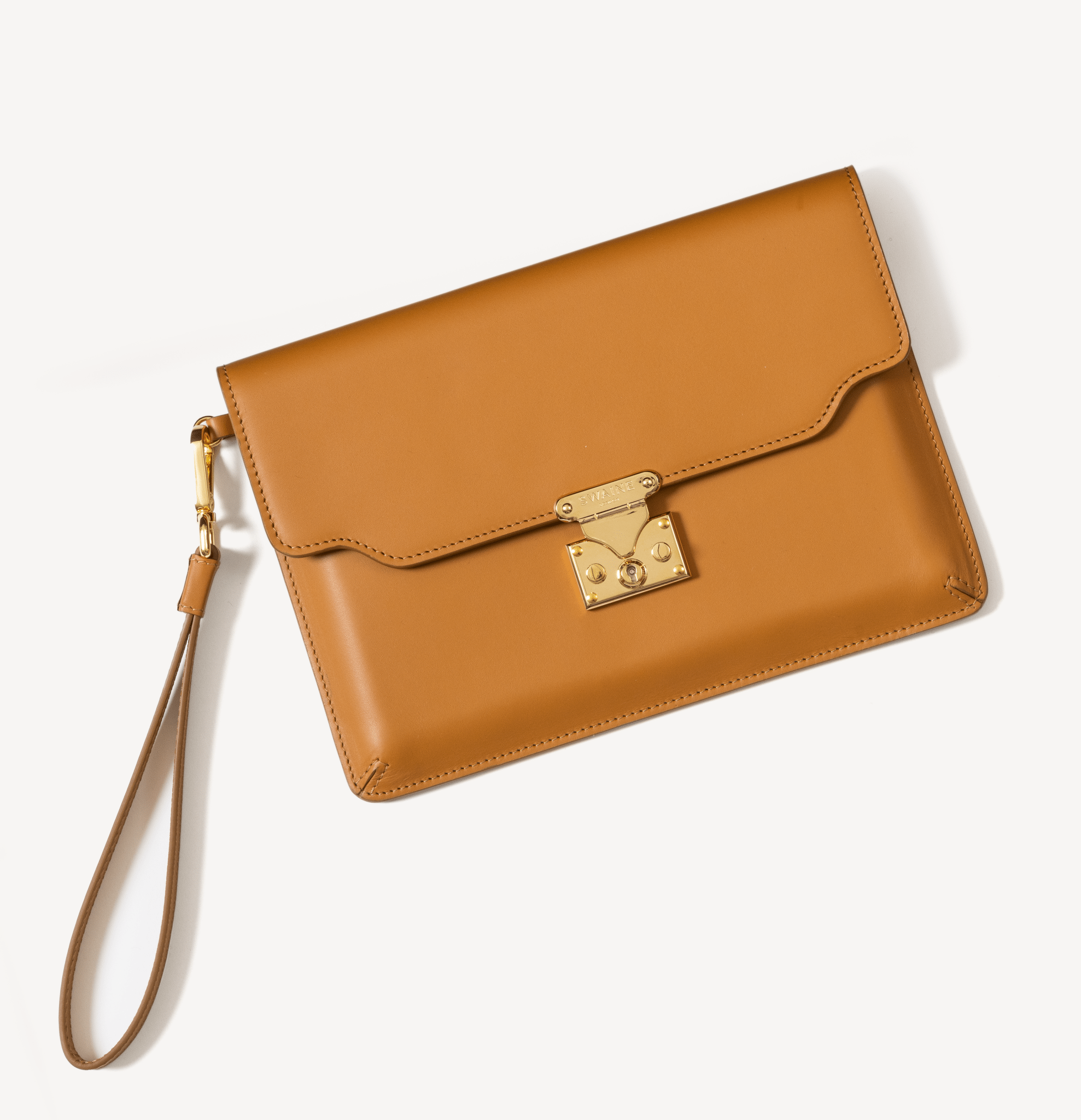 The Mini Pouch - Powder Pink Patent - Swaine Group Ltd