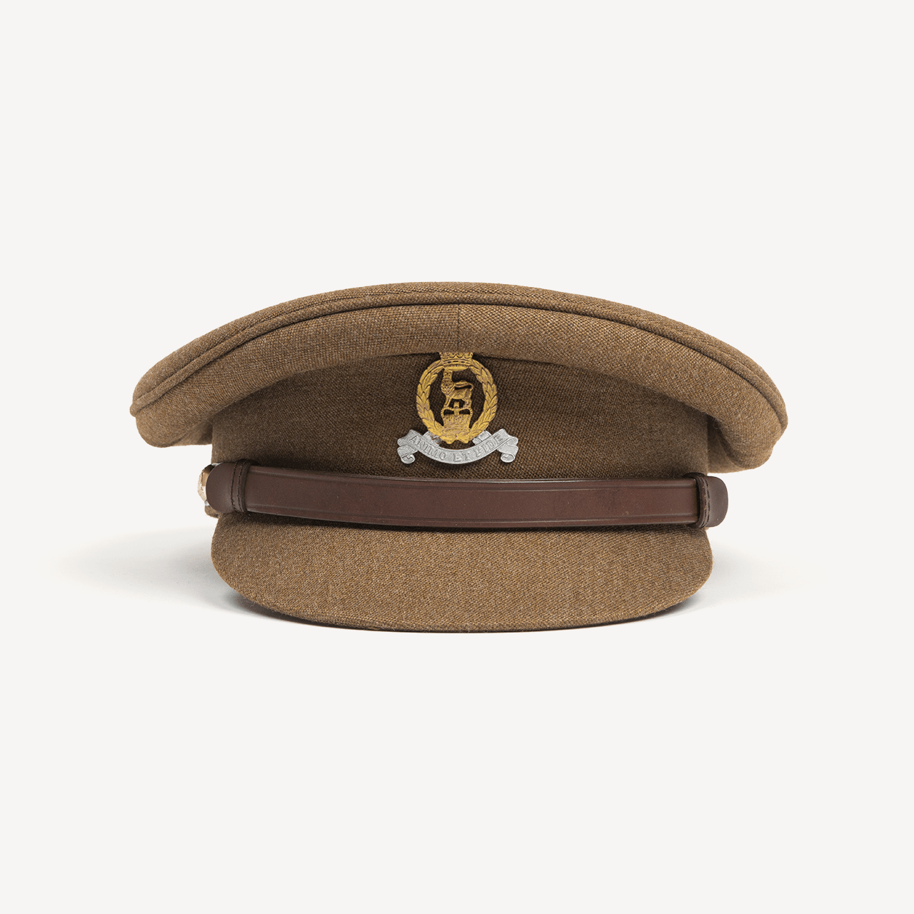 軍帽　軍制帽 Military Force エムフォース / 海軍士官用 軍帽 機関科識別線外品