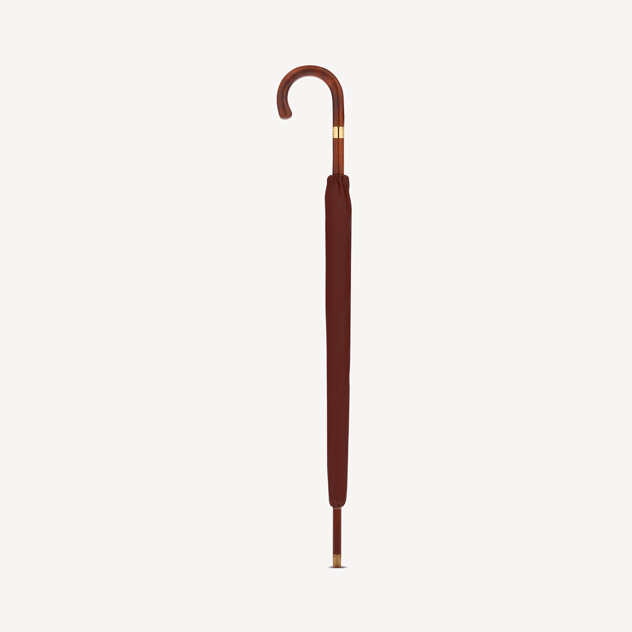 Stripped Cherry Umbrella for Women - Burgundy - Swaine