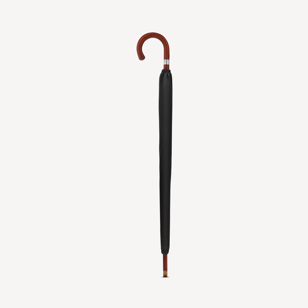 Stripped Cherry Umbrella for Men - Black - Swaine