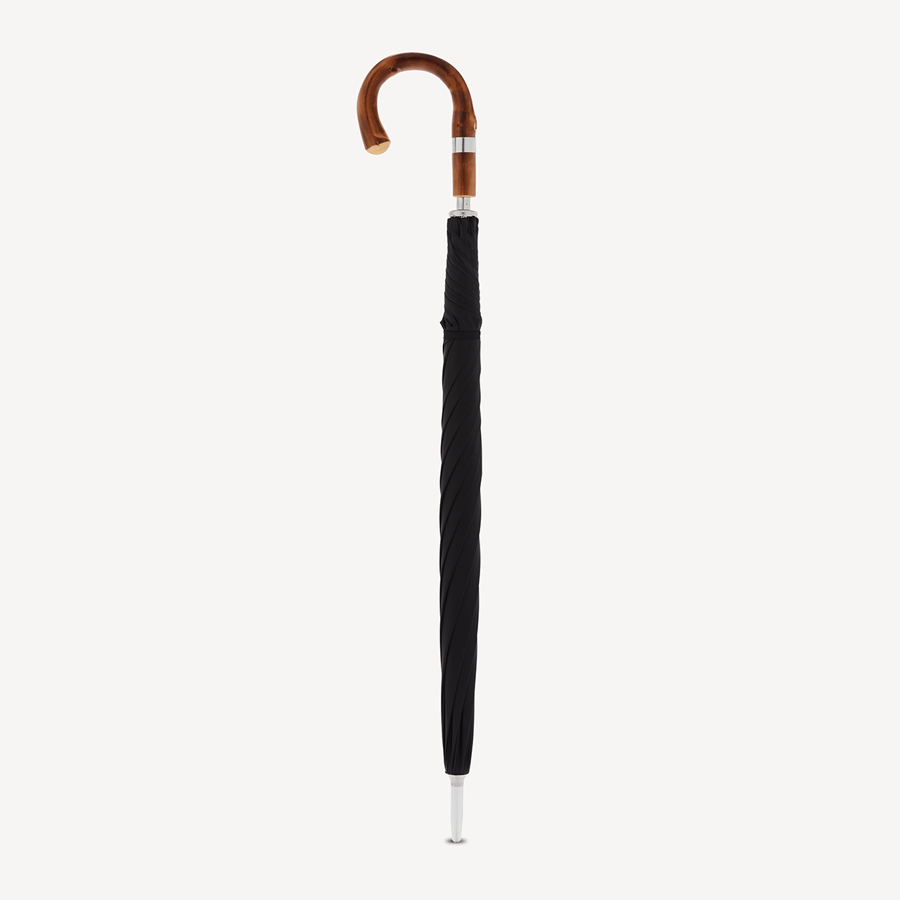 Golf Umbrella Crook Handle - Black - Swaine