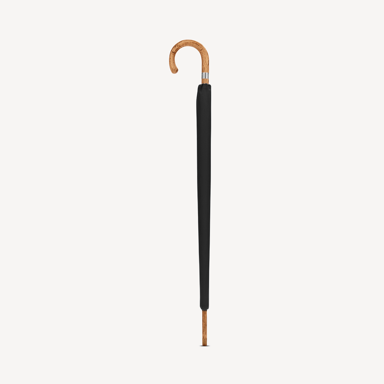 Hickory Umbrella for Men - Black - Swaine