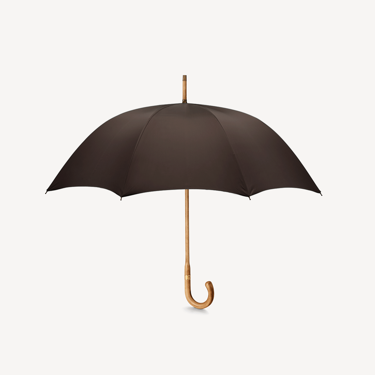 Maple Umbrella for Men - Brown - Swaine