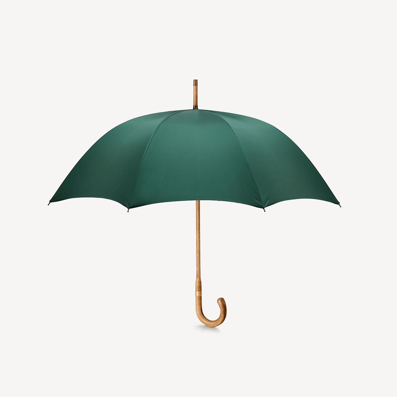 Maple Umbrella for Men - Jaguar Green - Swaine