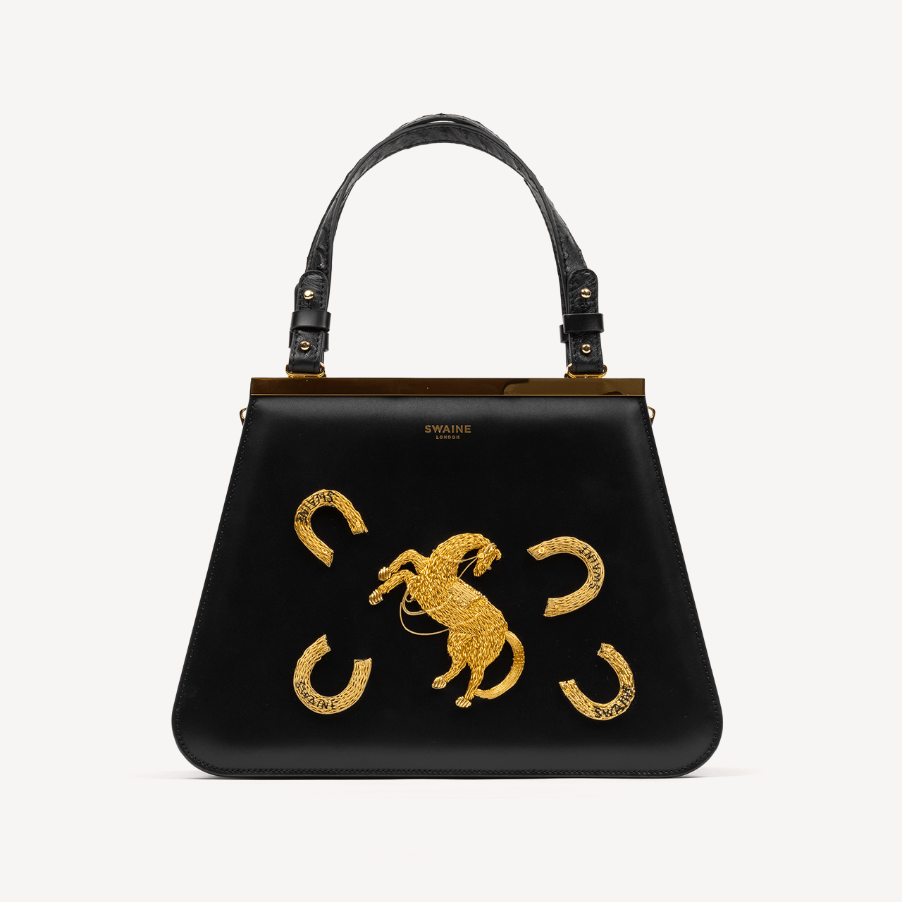 Limited Edition Margot with Gold Equestrian Embroidery - Swaine