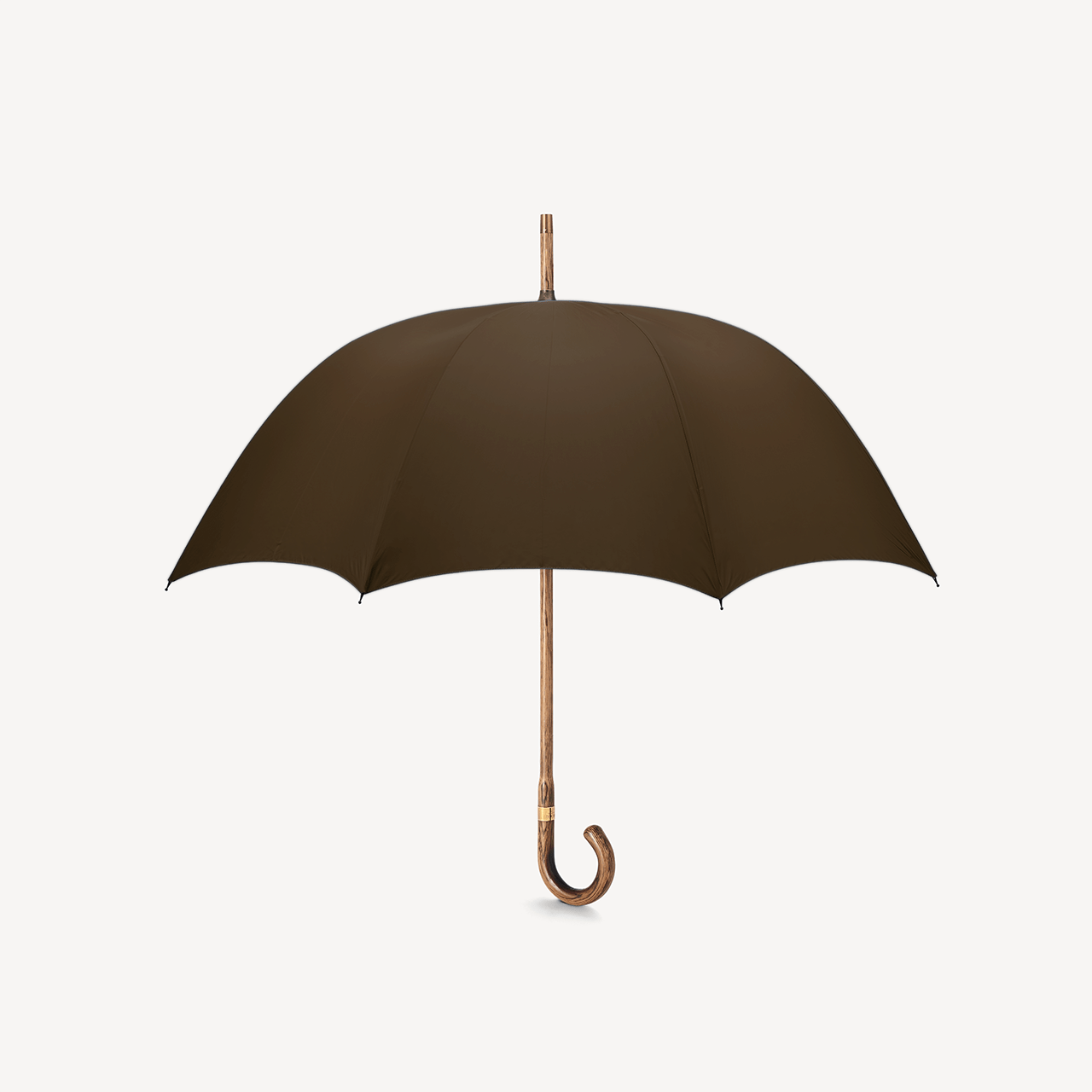 Oak Umbrella for Men - Brown - Swaine