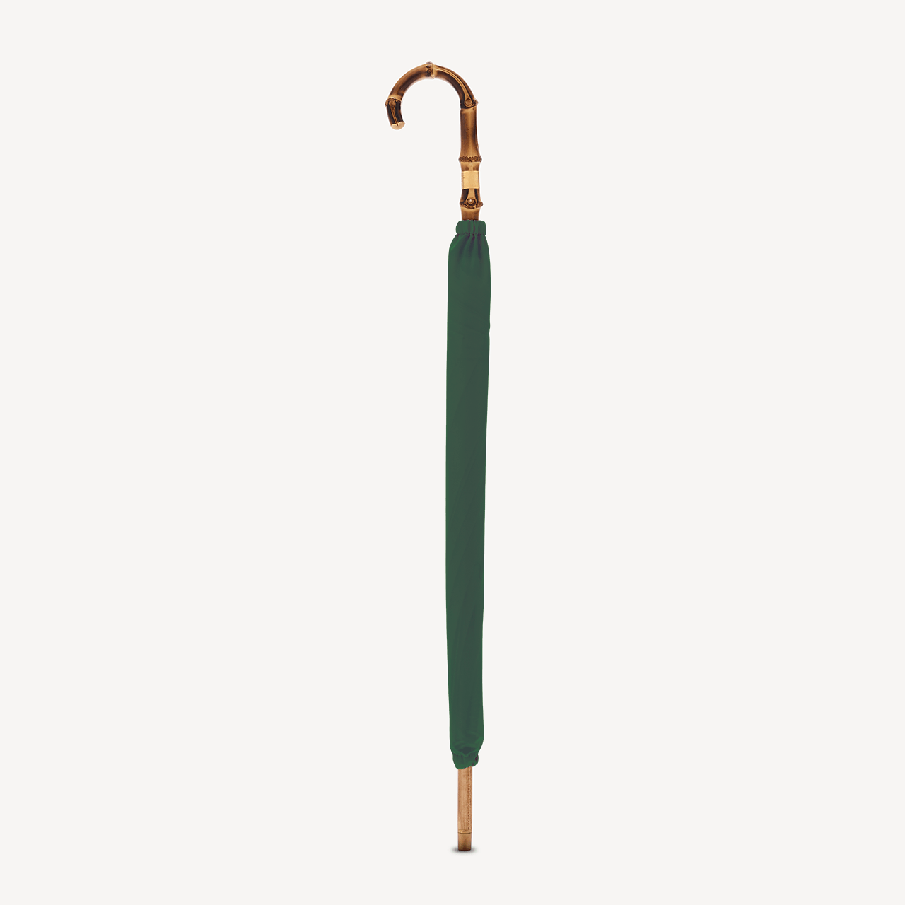 Singin' in the Rain Whangee Umbrella for Women - Jaguar Green - Swaine