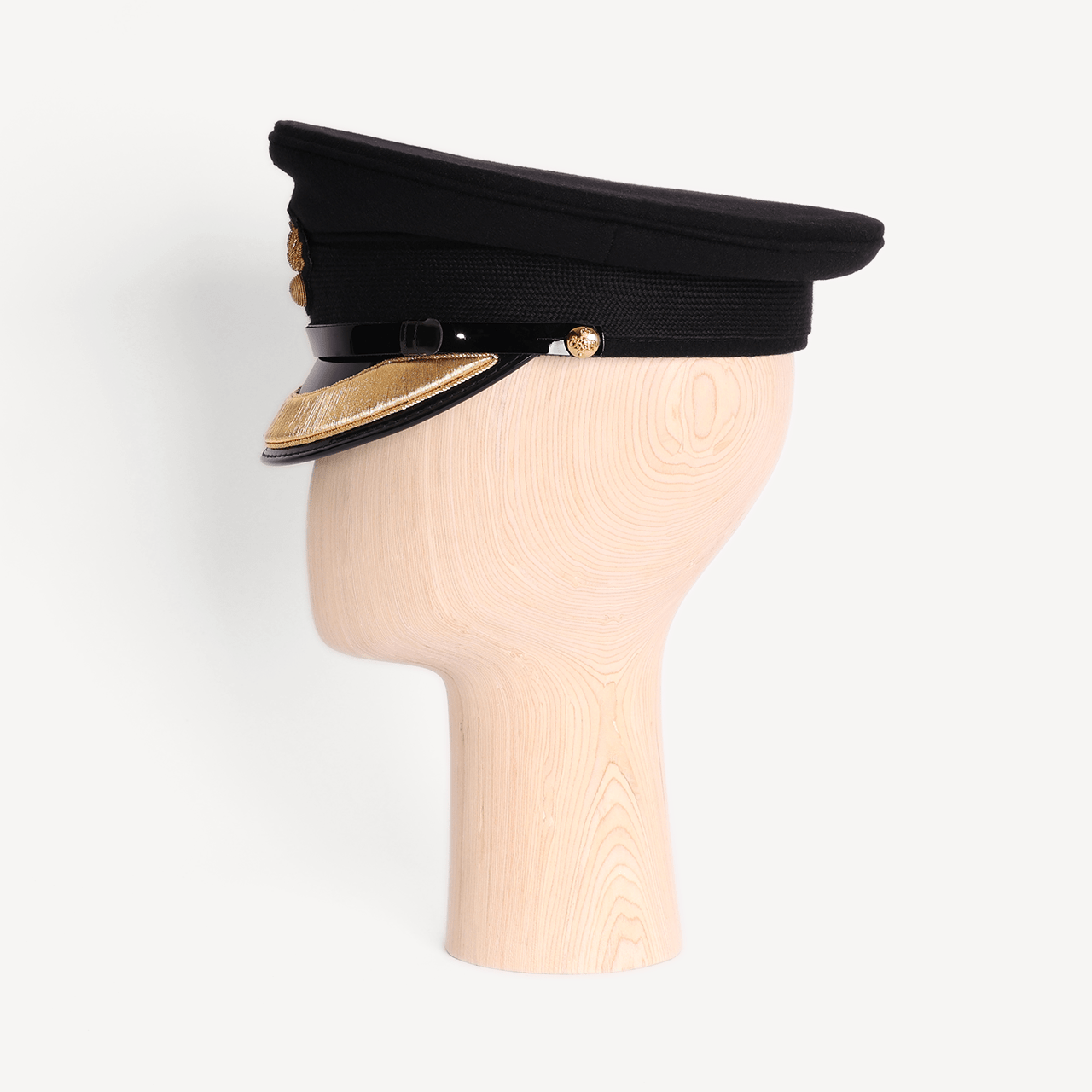 No.1 SERVICE DRESS HATS WITH GOLD PEAKS - Swaine