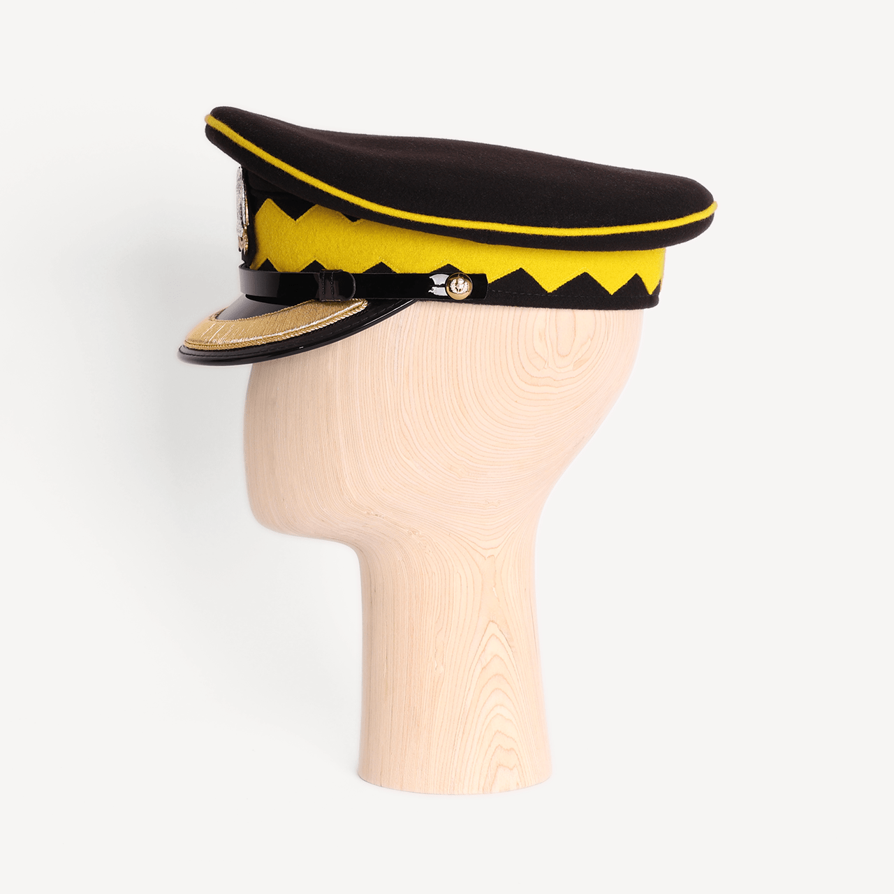 No.1 SERVICE DRESS HATS WITH GOLD PEAKS - Swaine