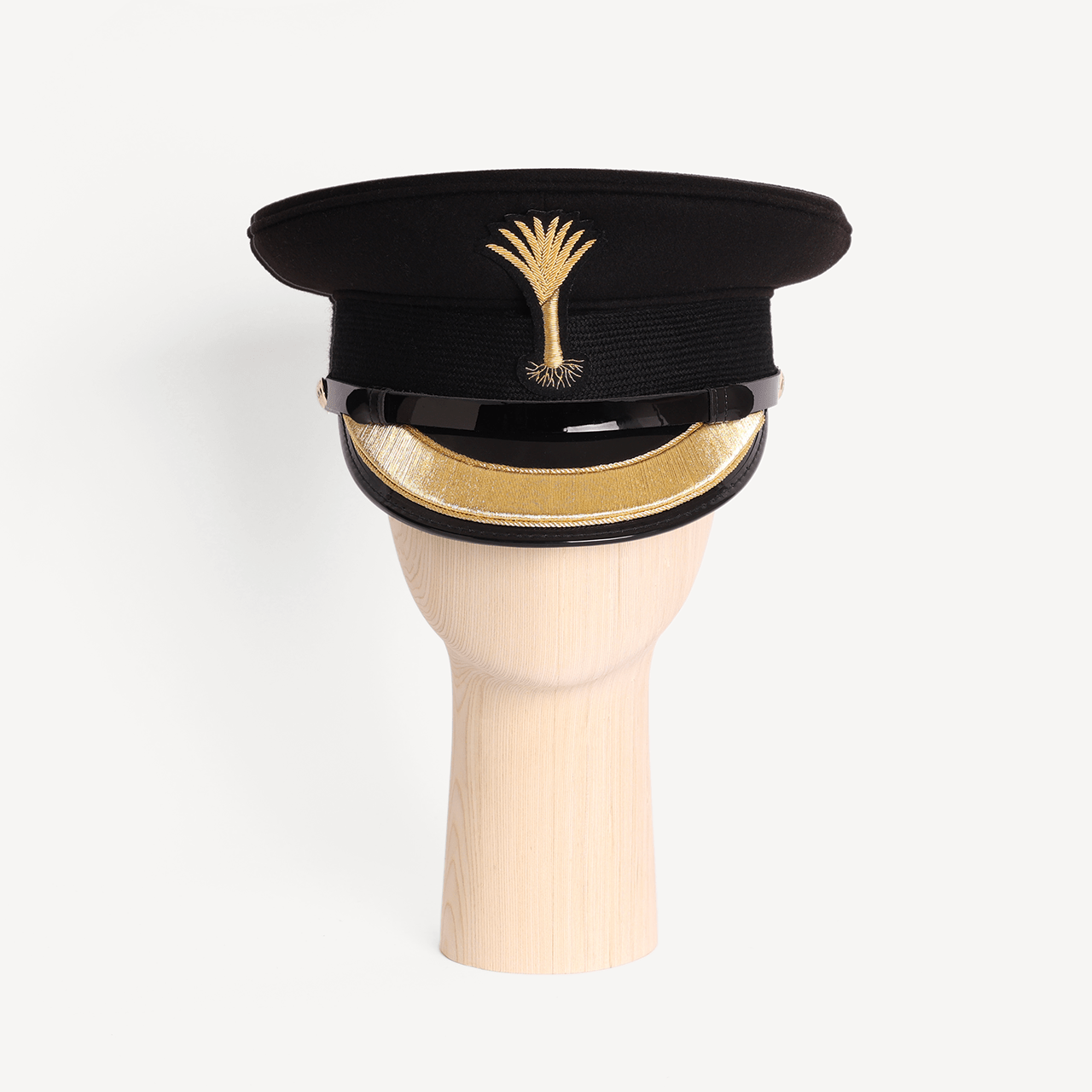 No.1 SERVICE DRESS HATS WITH GOLD PEAKS - Swaine