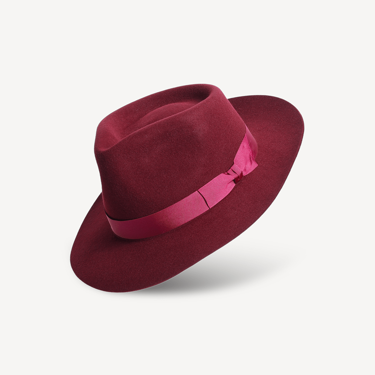 Adeney Fedora - Bordeaux - Swaine Group Ltd