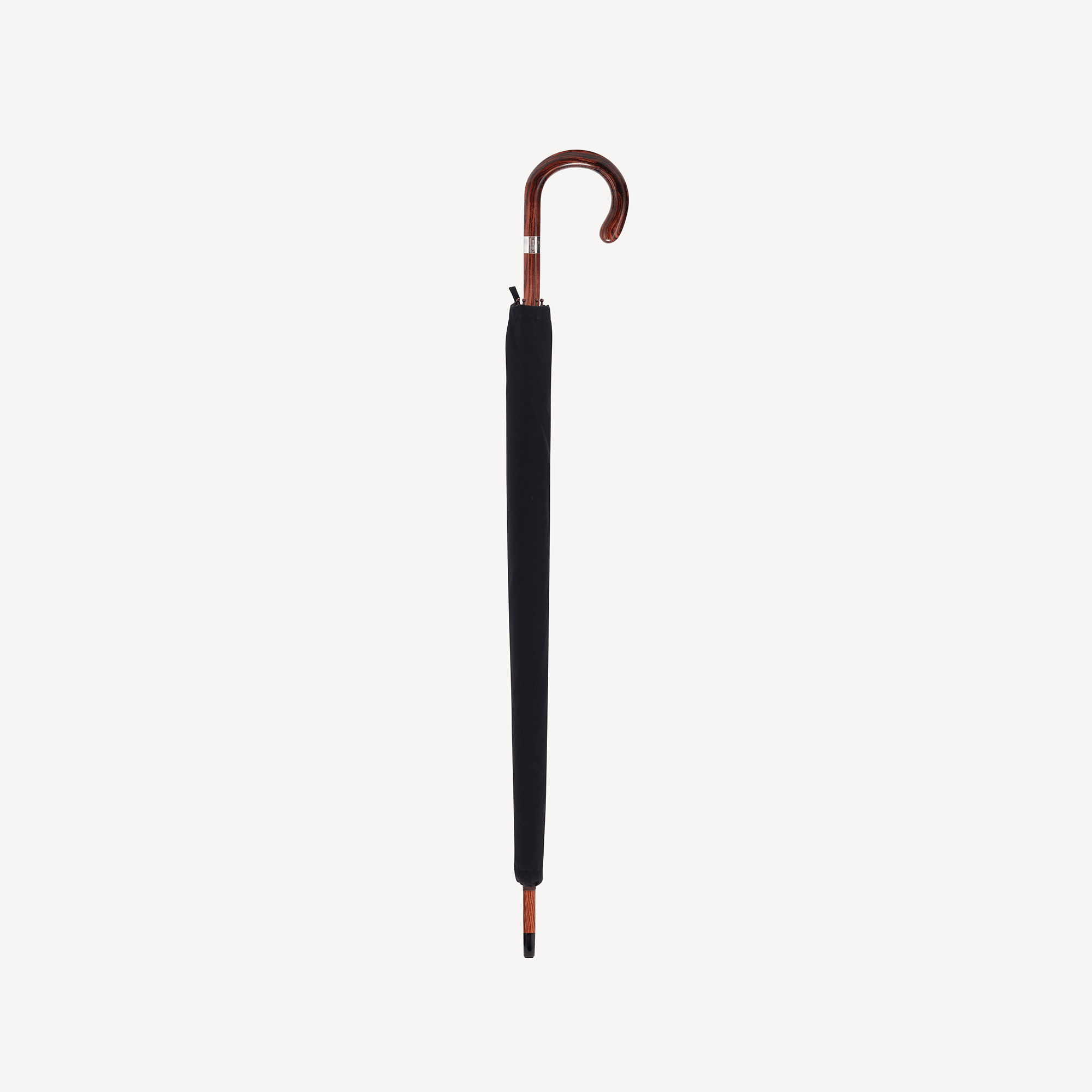 Kingwood Umbrella - Black Silk - Swaine Group Ltd