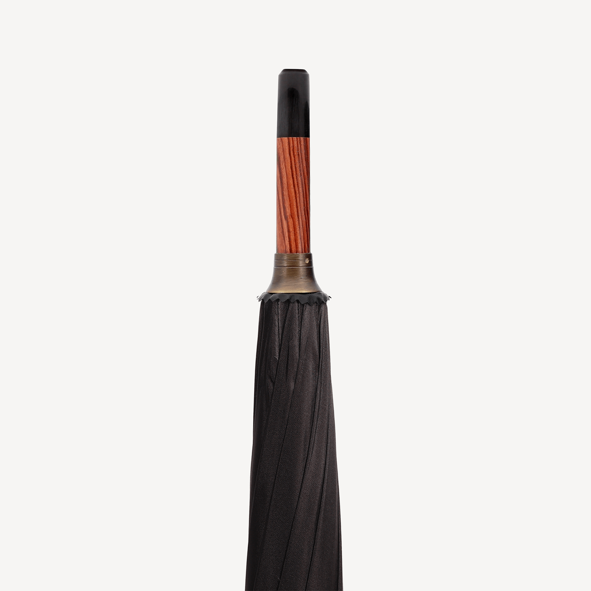 Kingwood Umbrella - Black Silk - Swaine Group Ltd