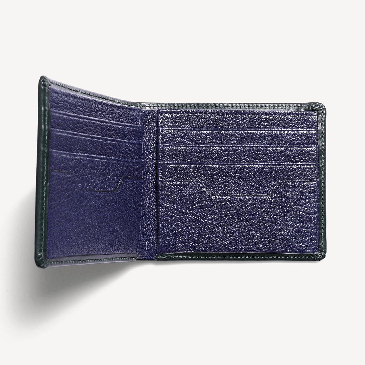 Bridle Billfold Wallet 8cc - Jaguar Green - Swaine Group Ltd