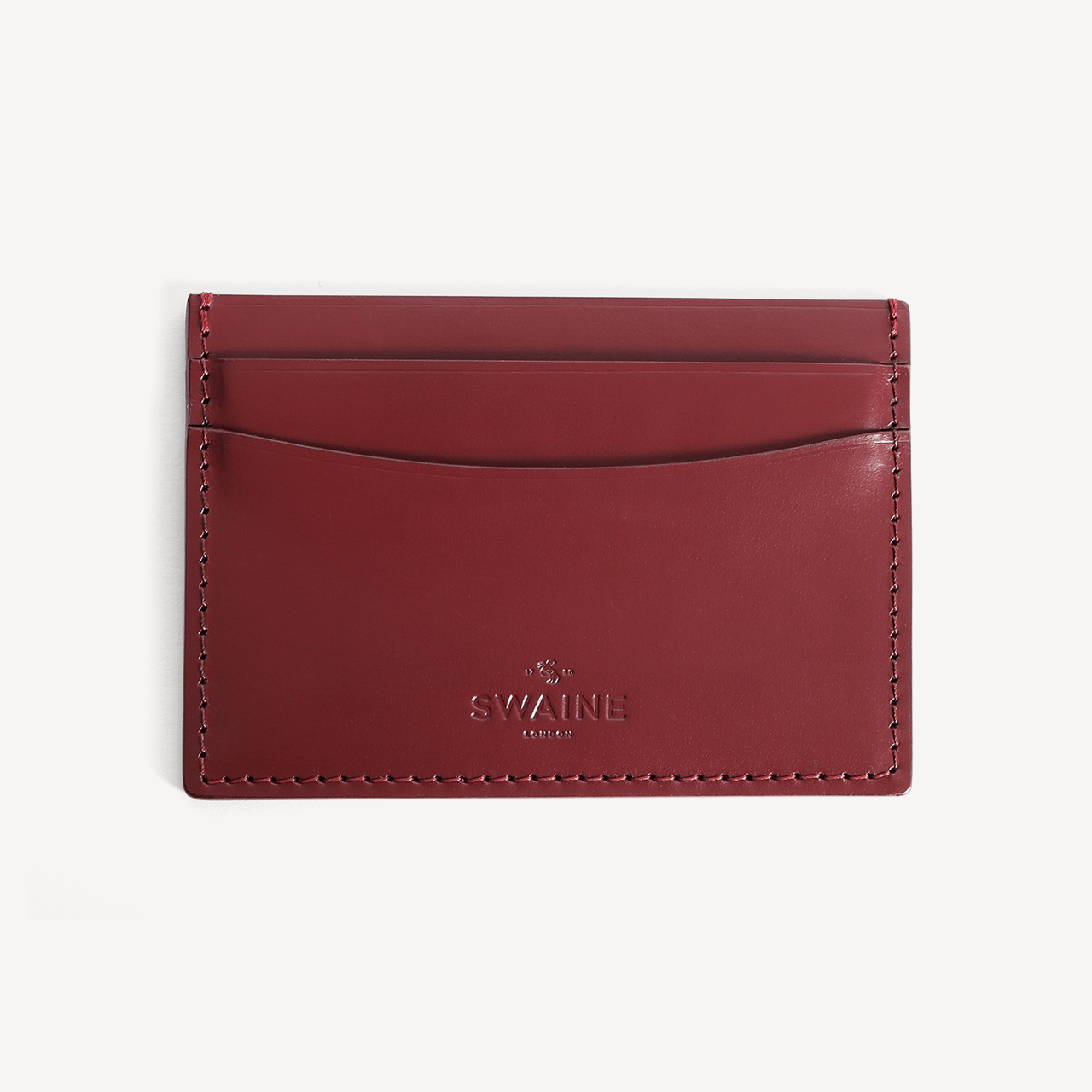 Bridle Credit Card Holder - Chestnut - Swaine Group Ltd