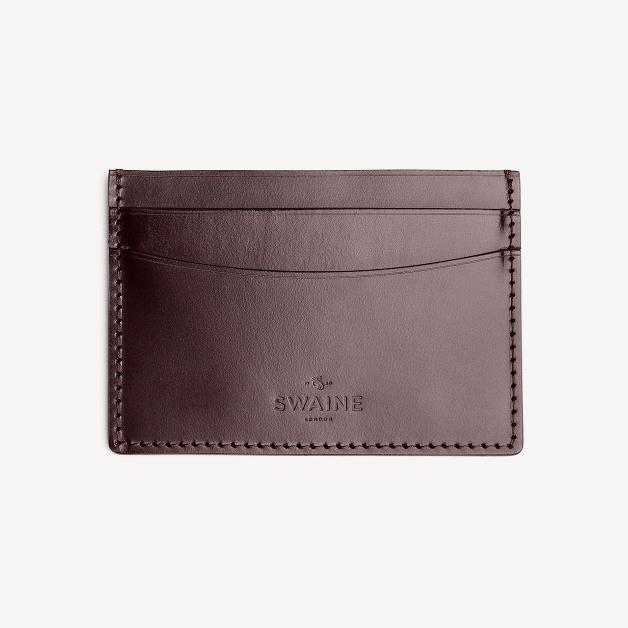 Bridle Credit Card Holder - Havana - Swaine Group Ltd