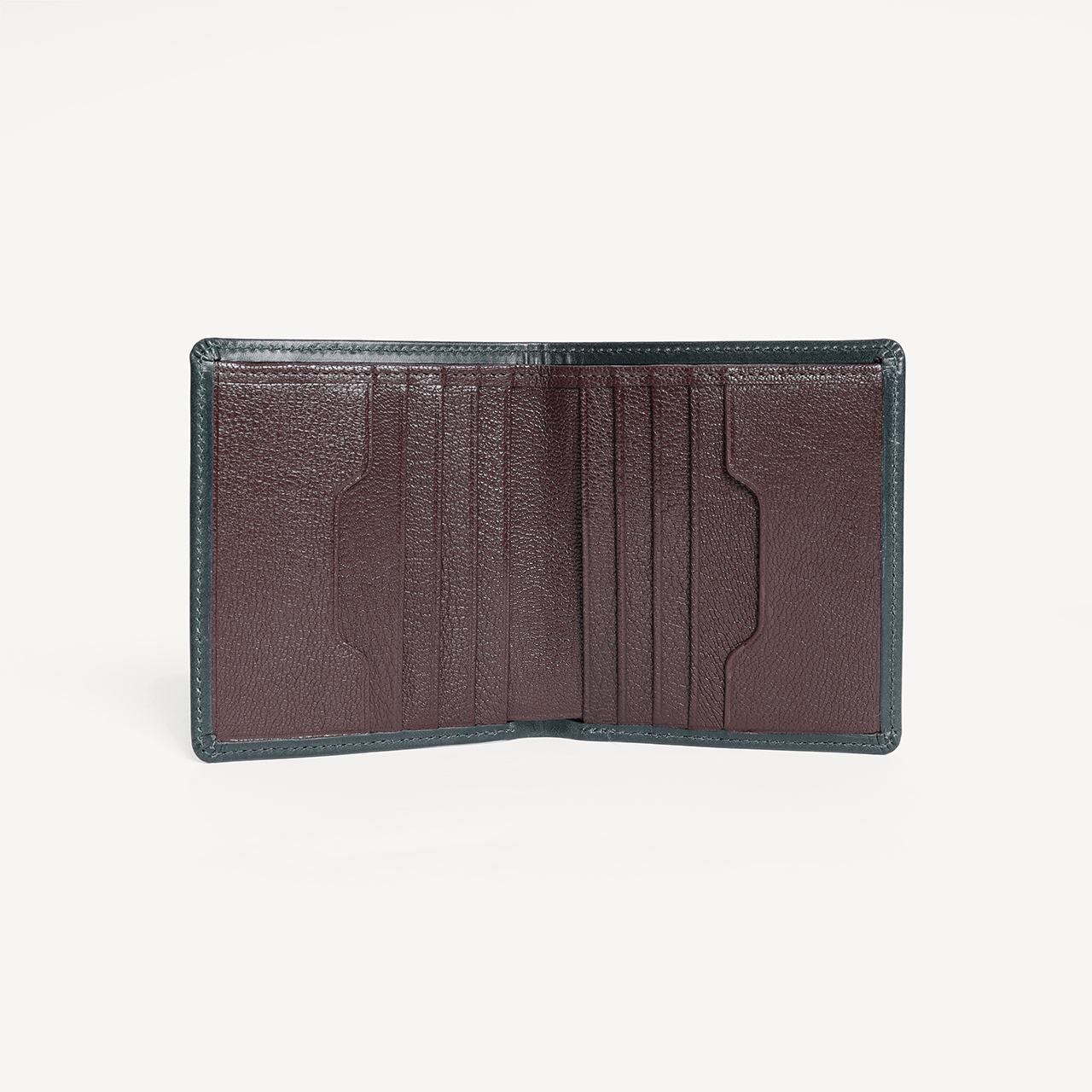 Bridle Compact Wallet - Jaguar Green - Swaine Group Ltd