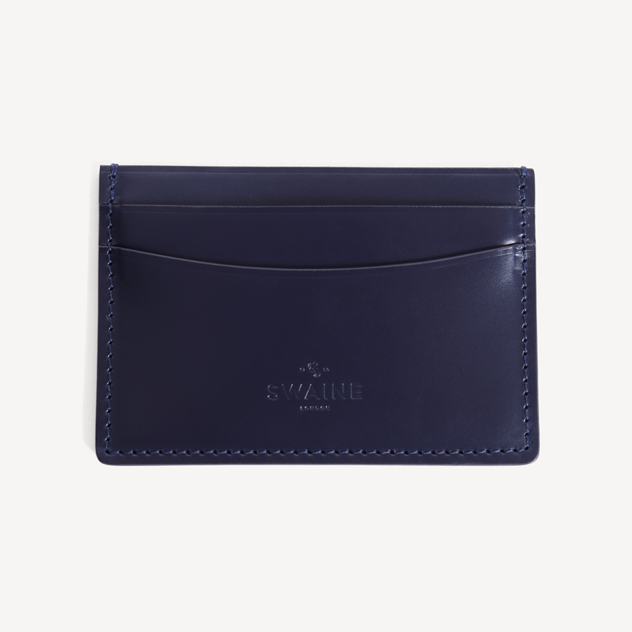 Bridle Credit Card Holder - Navy - Swaine Group Ltd