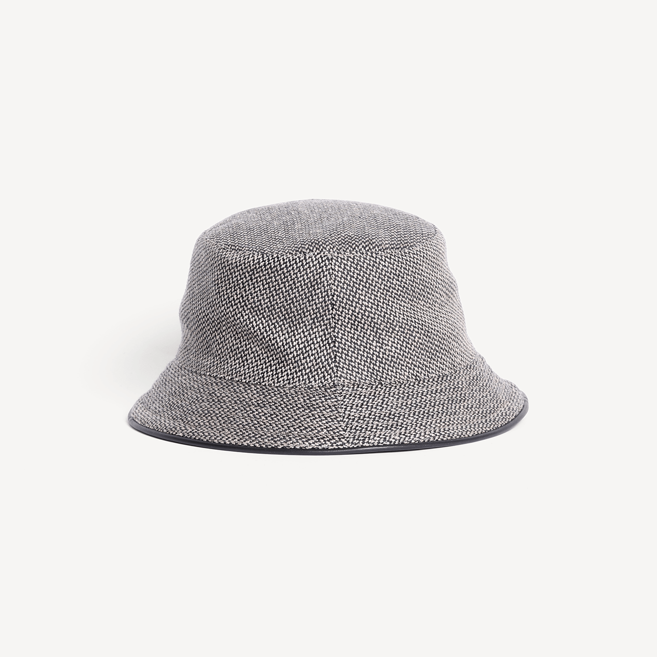 Bucket Hat - Black & White Canvas - Swaine Group Ltd