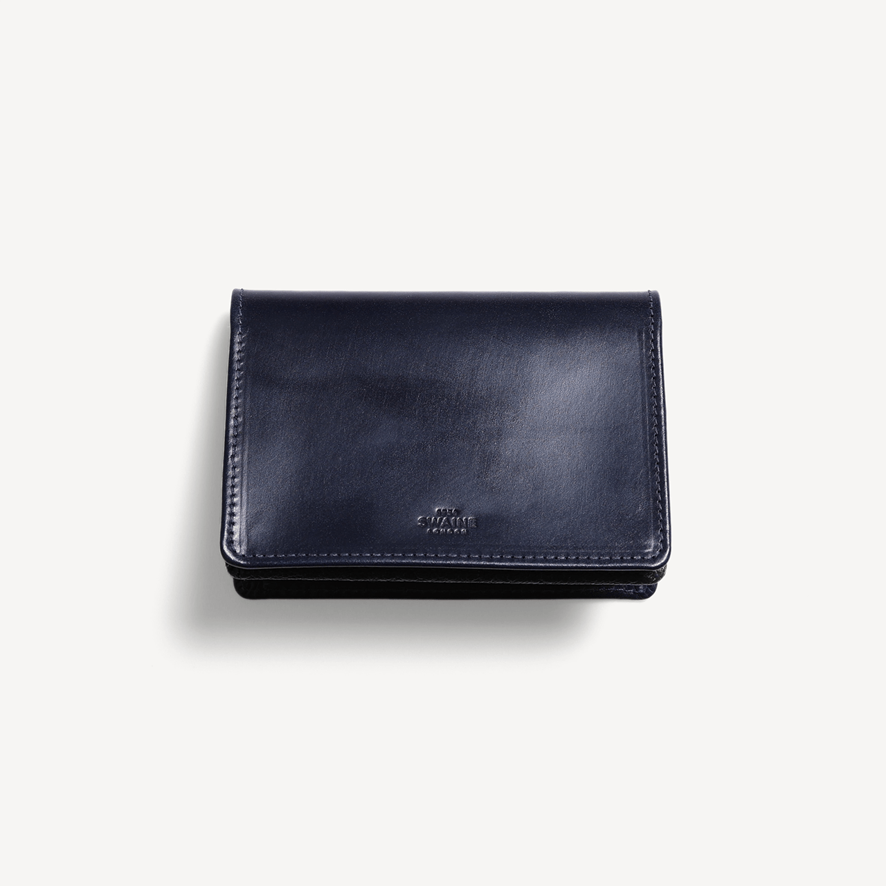 Bridle Business Card Case - Navy - Swaine Group Ltd