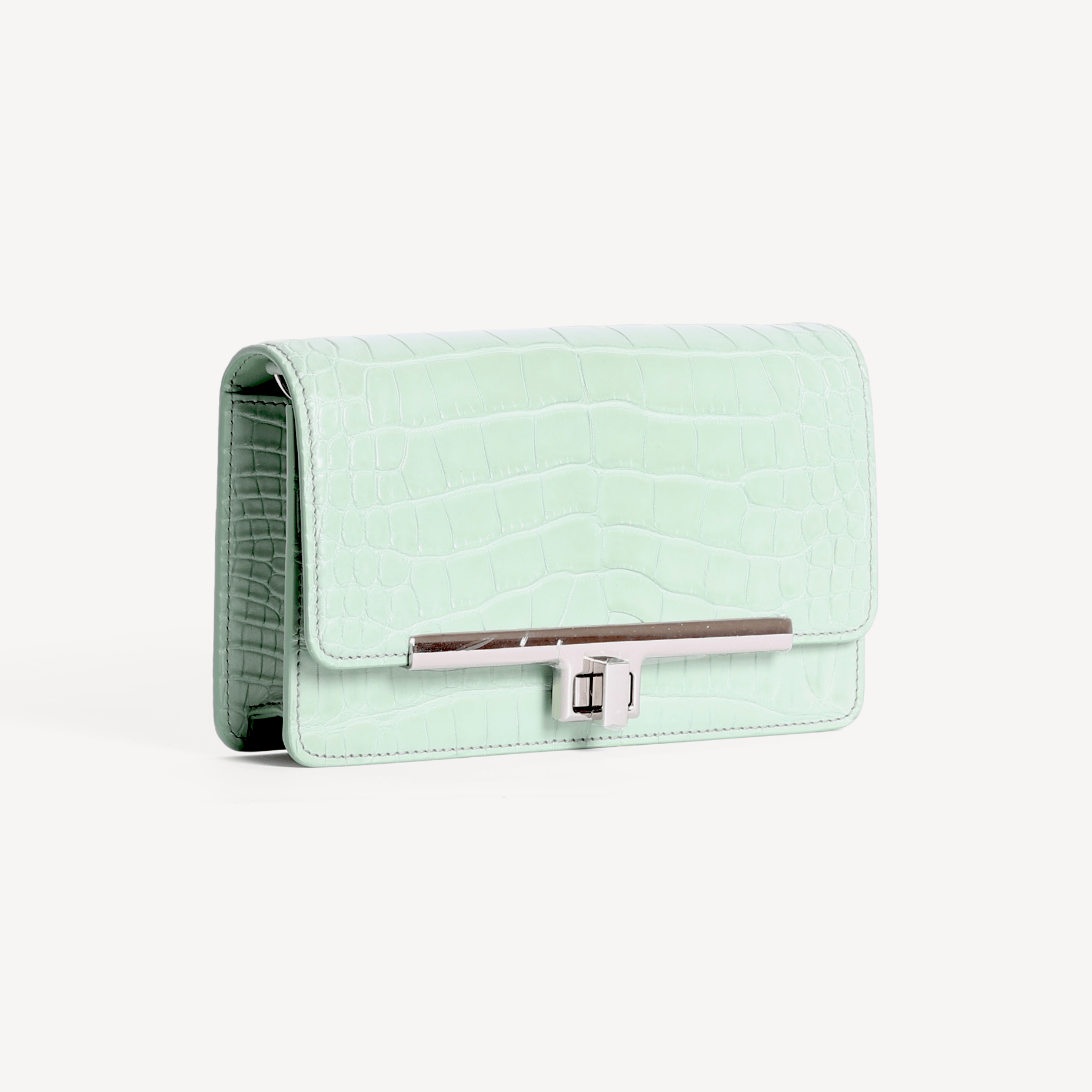 Limited Edition Carmen in Crocodile Leather - Green - Swaine Group Ltd