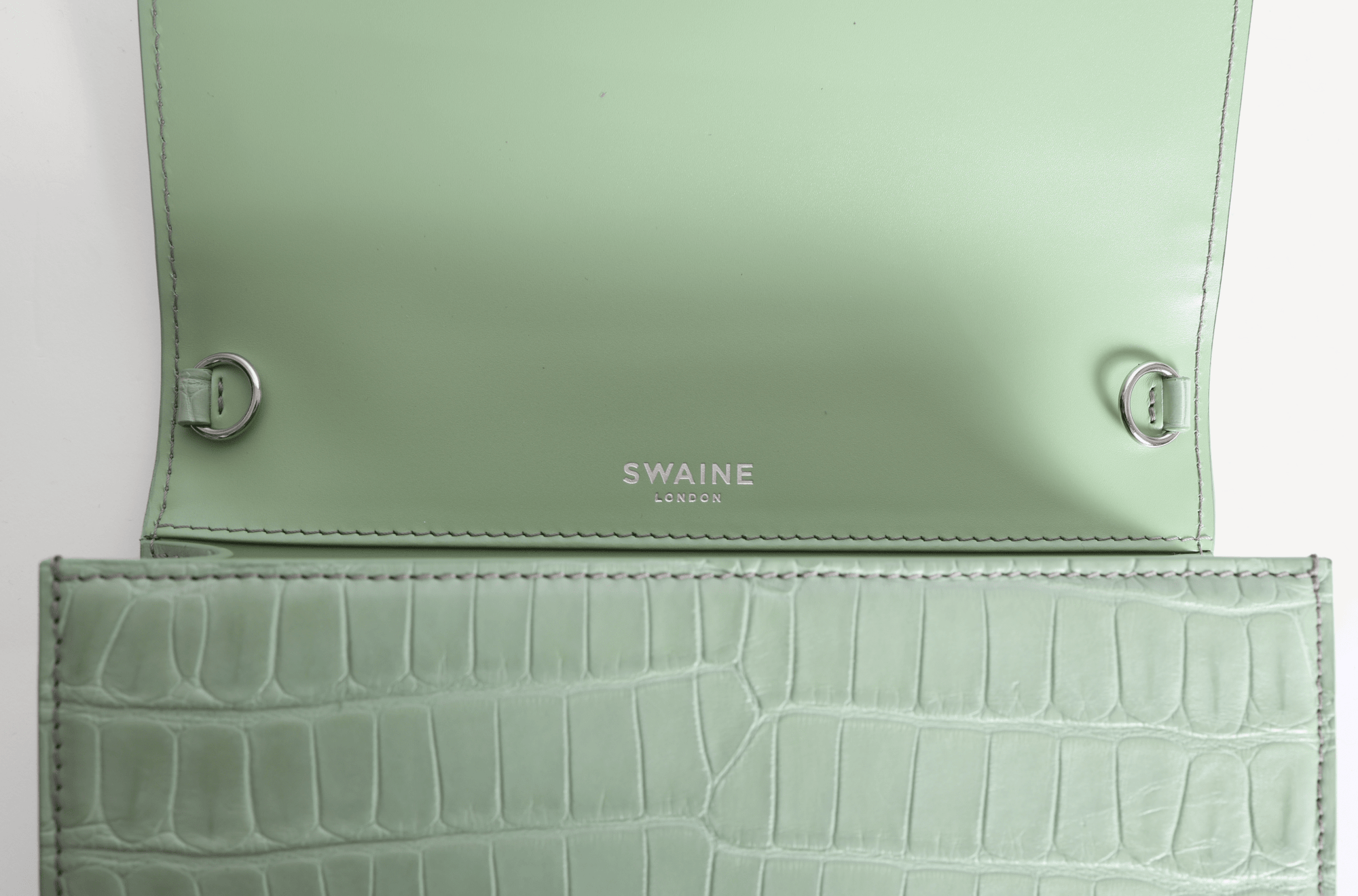 Limited Edition Carmen in Crocodile Leather - Green - Swaine Group Ltd