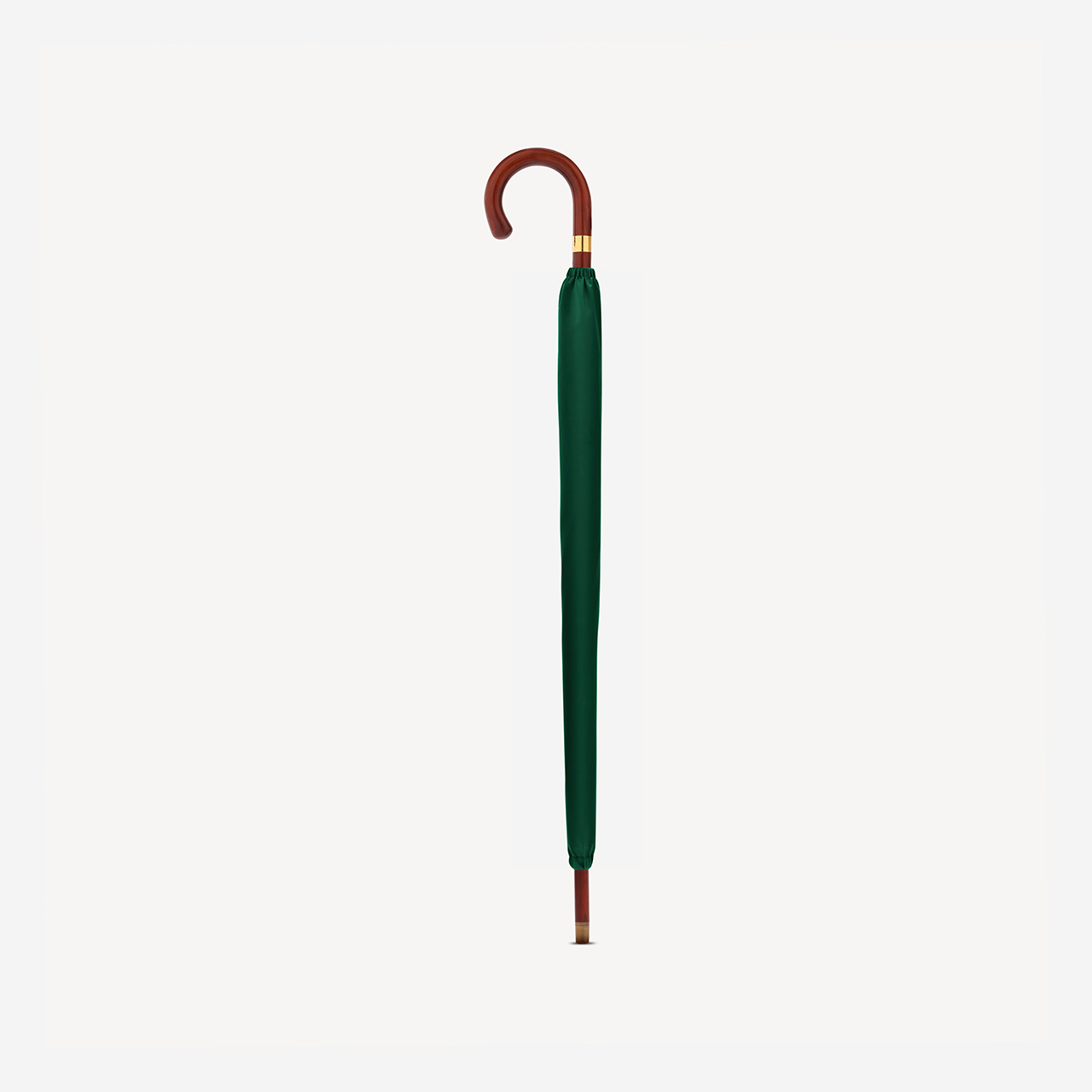 Stripped Cherry Umbrella for Men - Jaguar Green