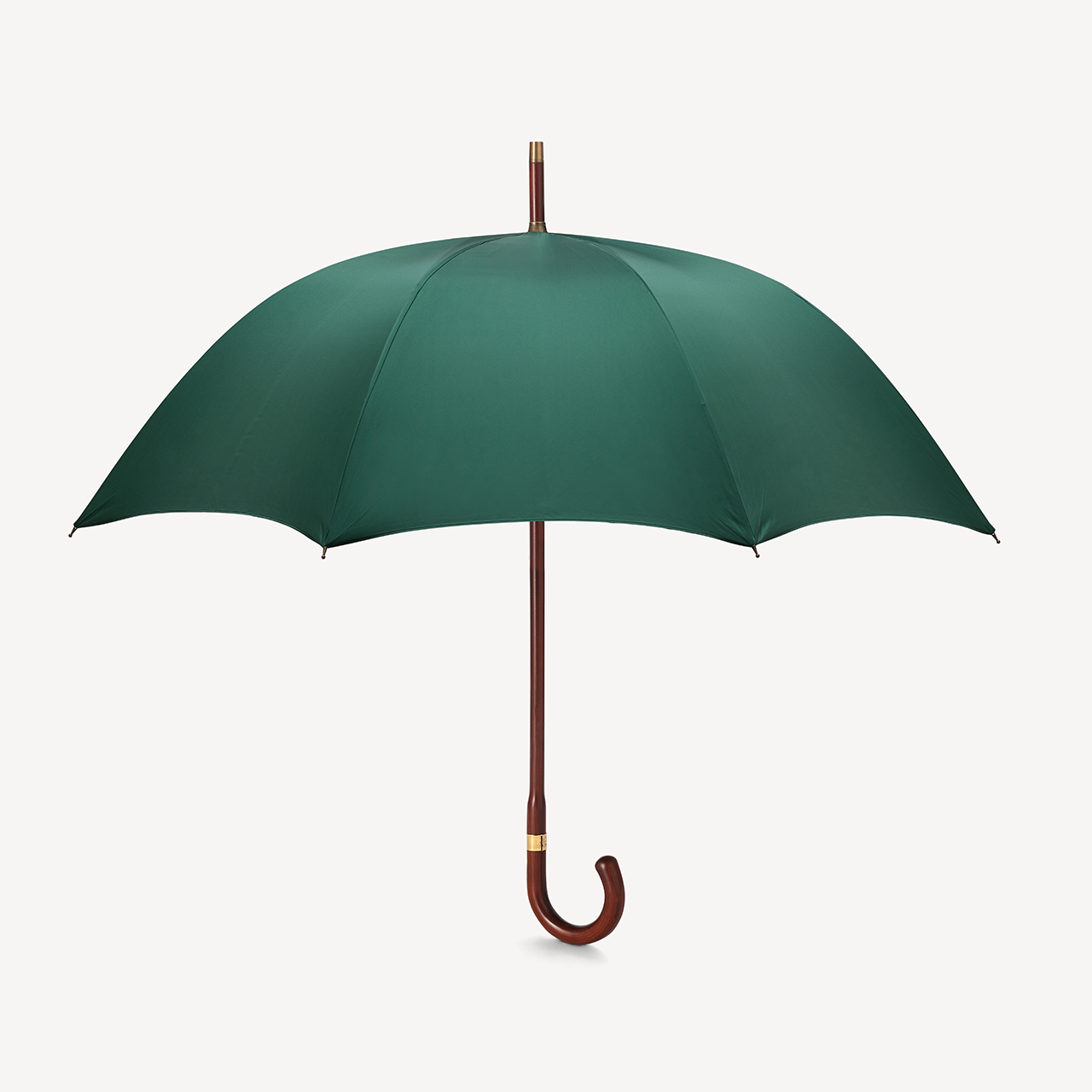 Stripped Cherry Umbrella for Men - Jaguar Green