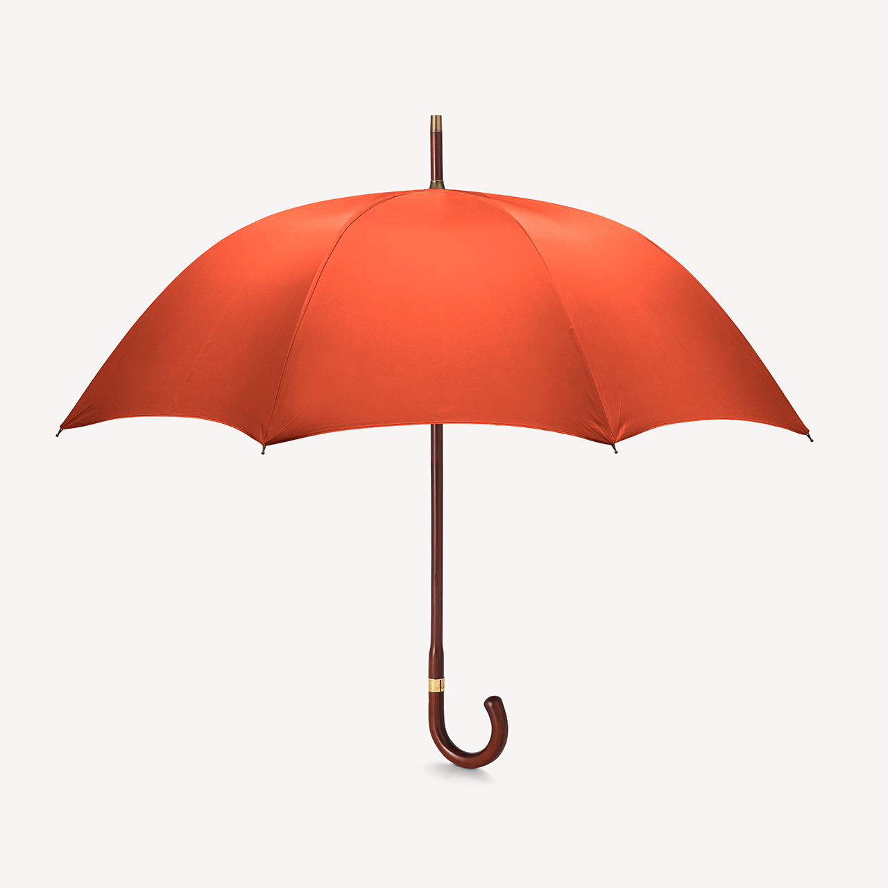 Stripped Cherry Umbrella for Men - Orange