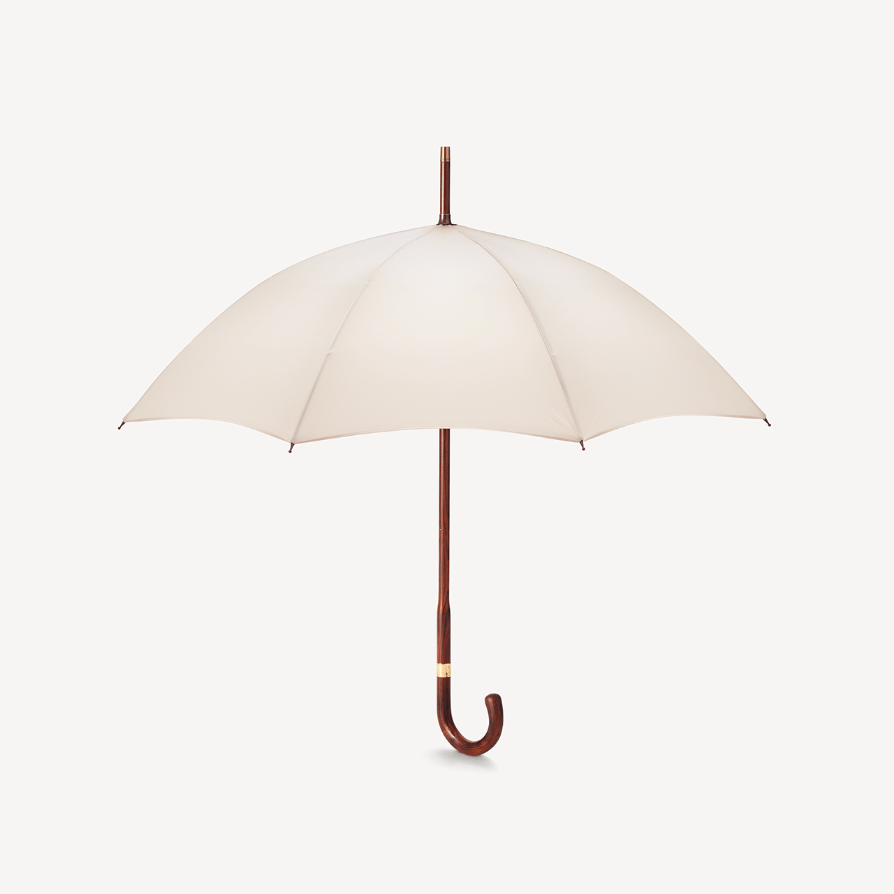 Stripped Cherry Umbrella for Women - Cream - Swaine Group Ltd