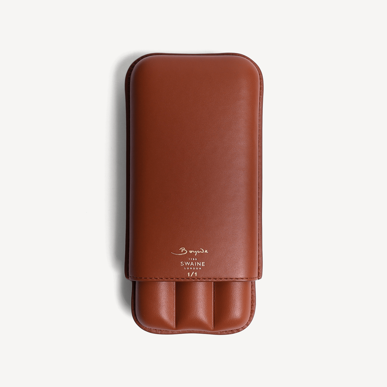 Hand Painted Cigar Case - Tan - Swaine Group Ltd