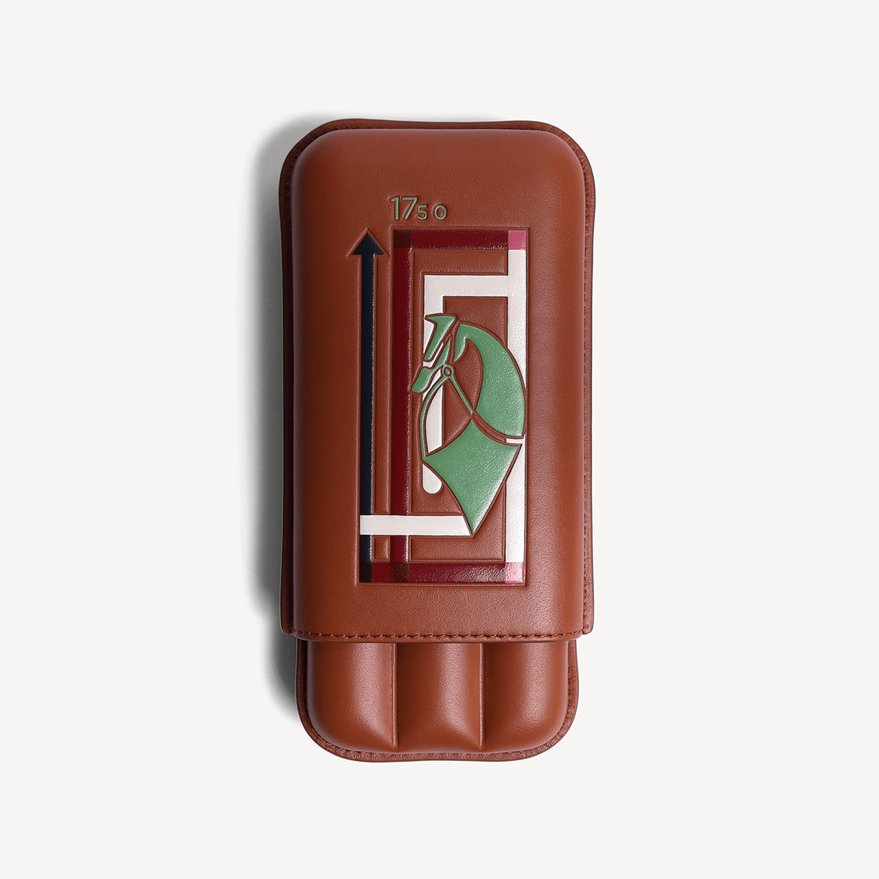 Hand Painted Cigar Case - Tan - Swaine Group Ltd