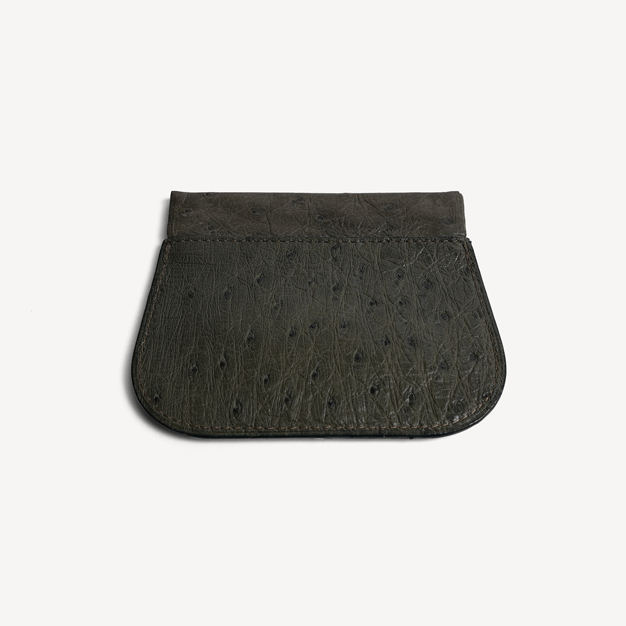 Ostrich Coin 1cc Purse - Green - Swaine Group Ltd