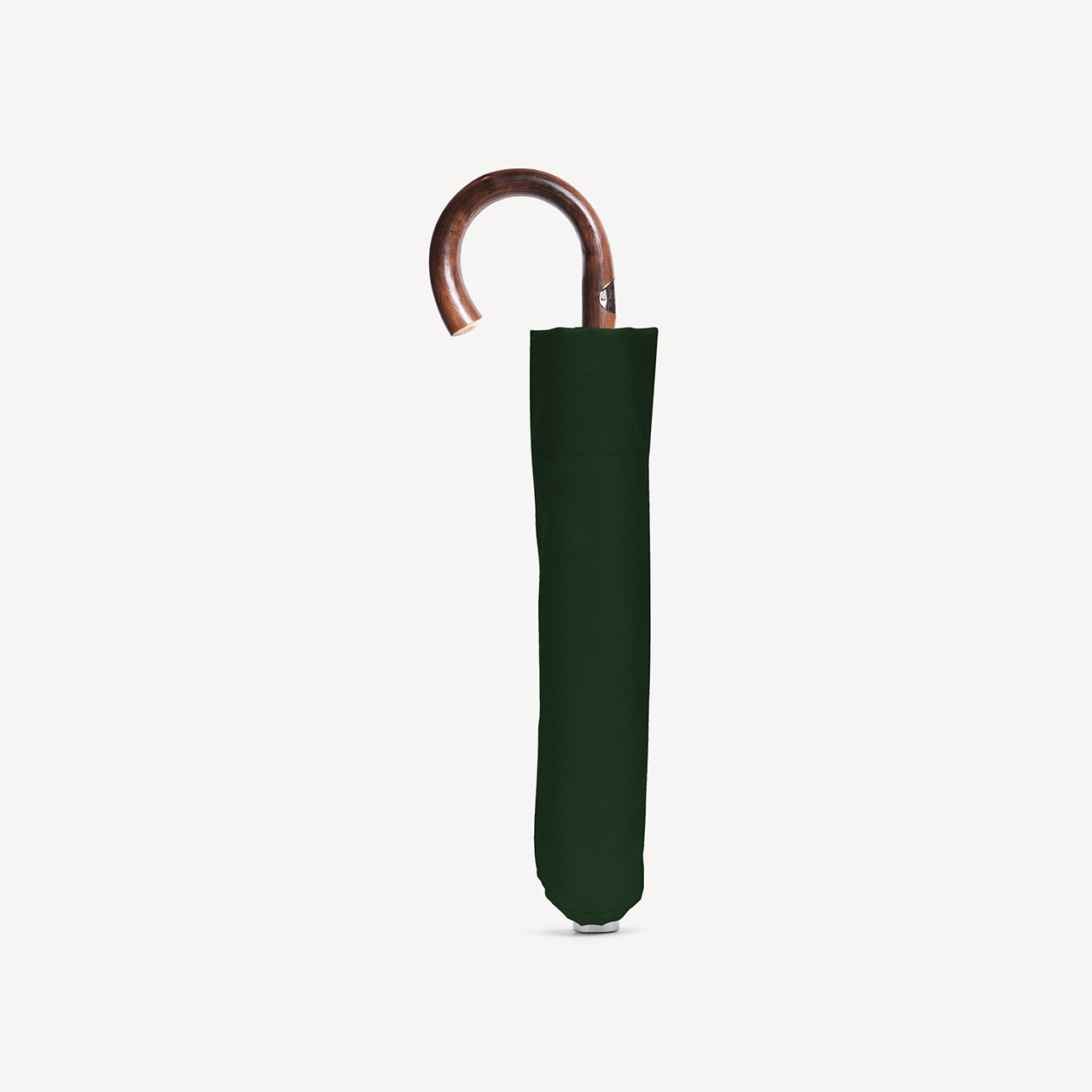 Collapsible Umbrella with Chestnut Handle - Forest - Swaine Group Ltd