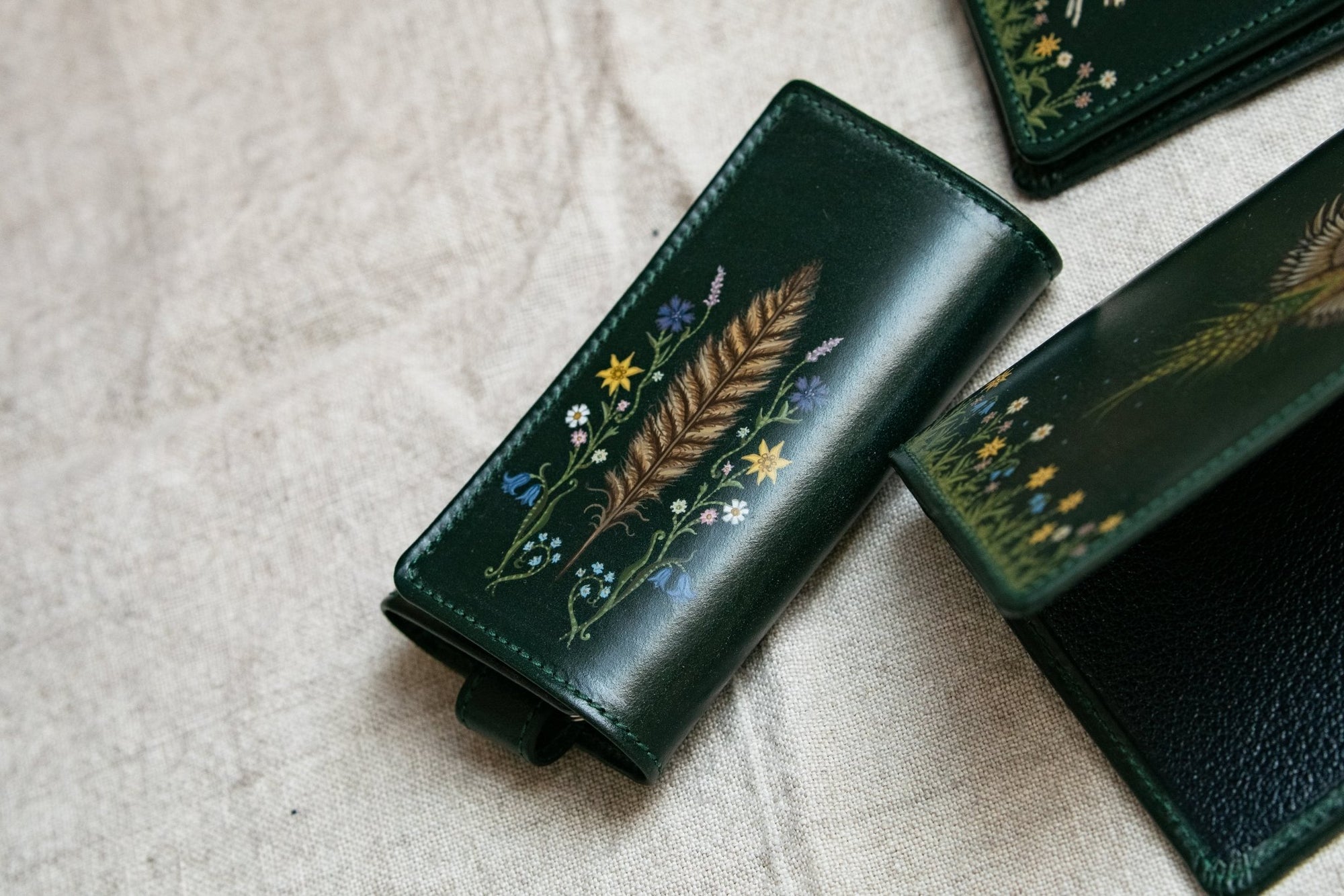 Diana's Key Holder - Jaguar Green