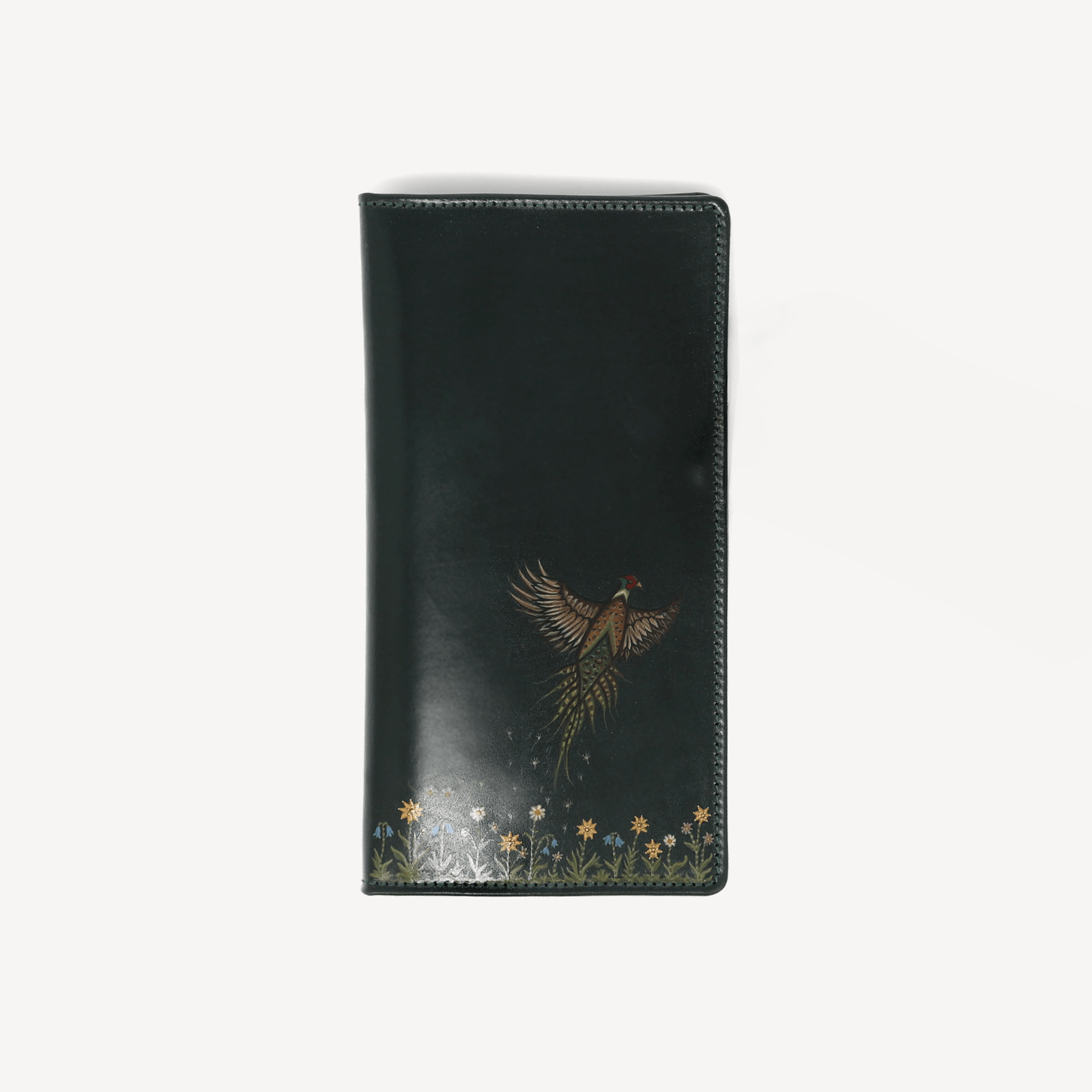Diana's Tall Jacket Wallet - Jaguar Green