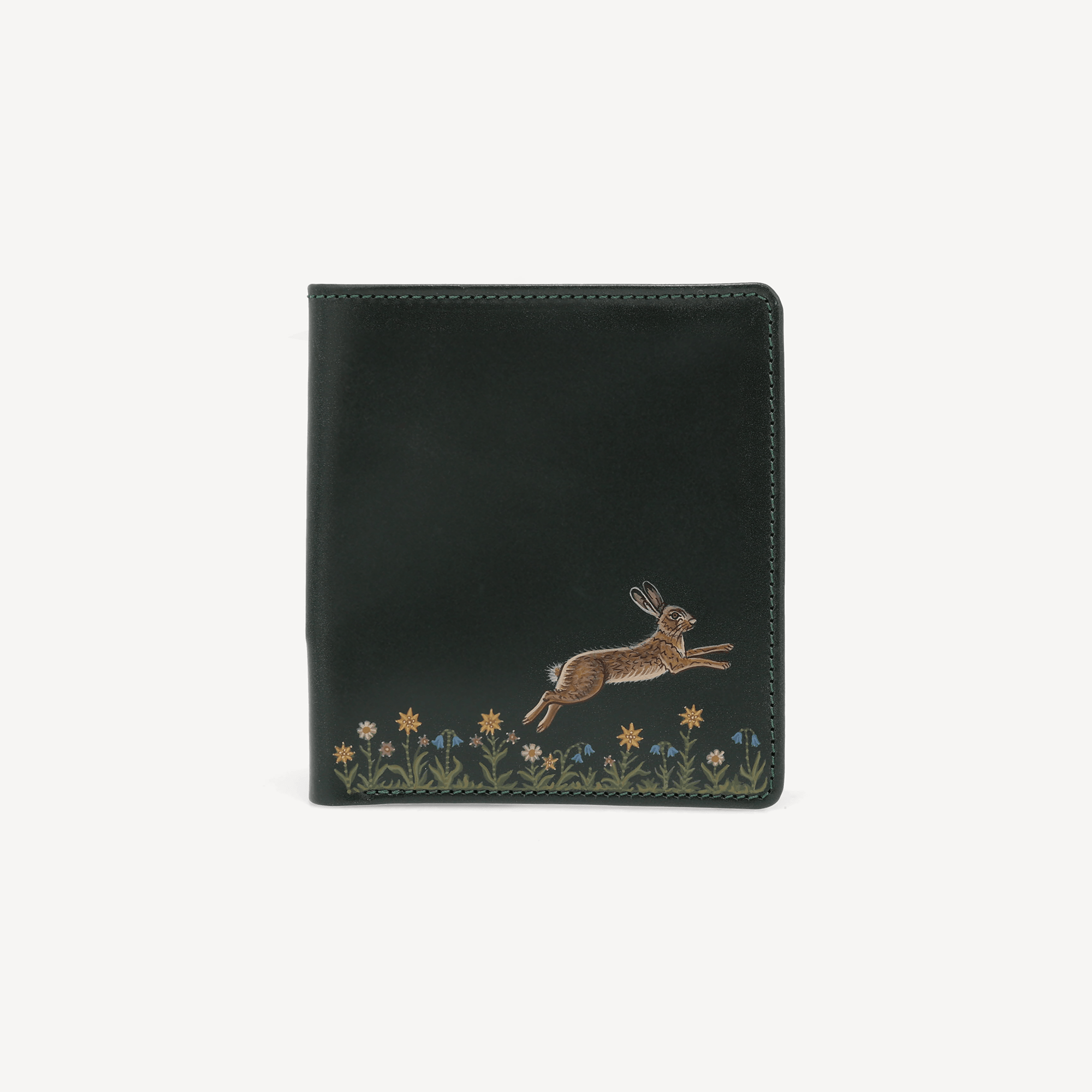 Diana's Compact Wallet - Jaguar Green