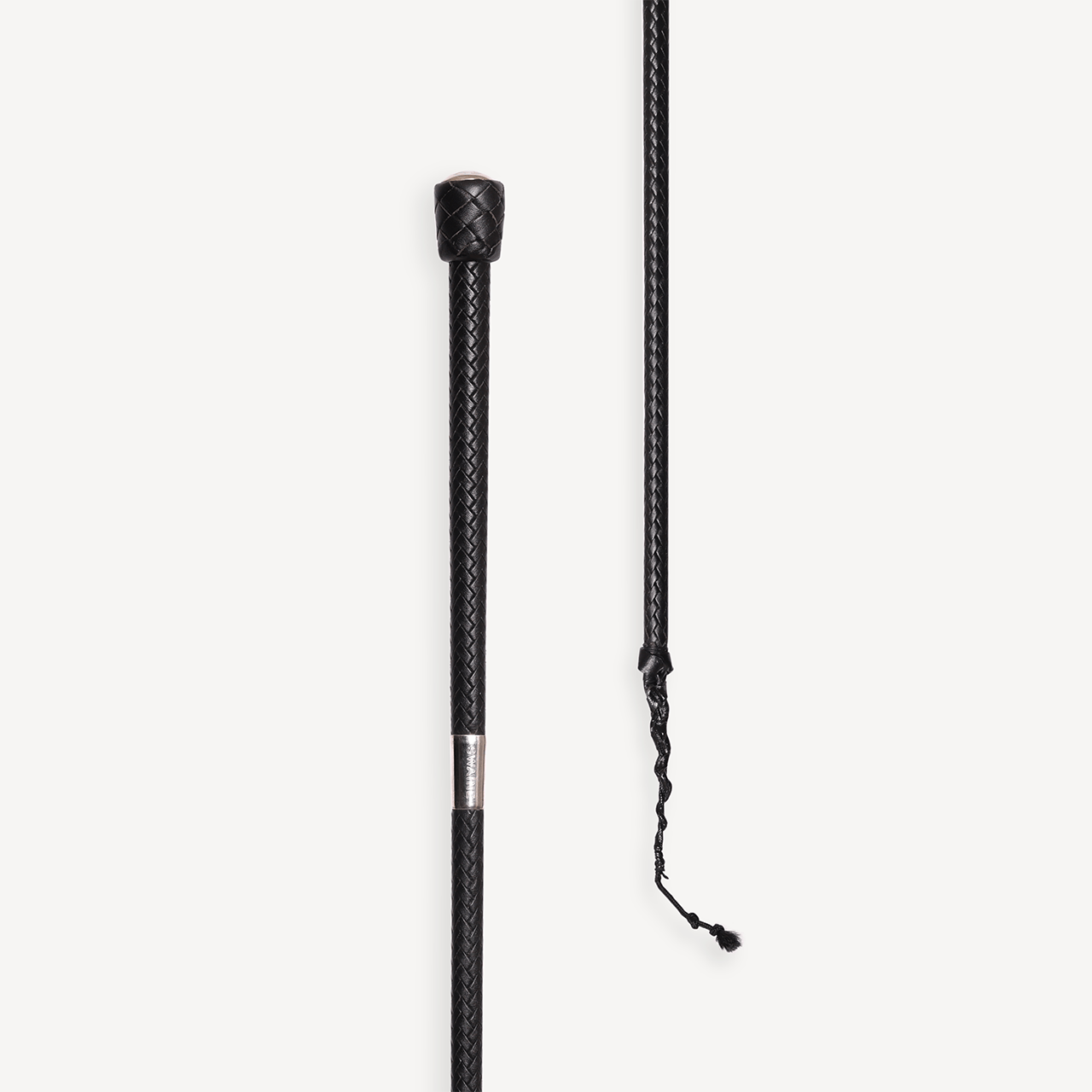 39" Dressage Whip - Black - Swaine