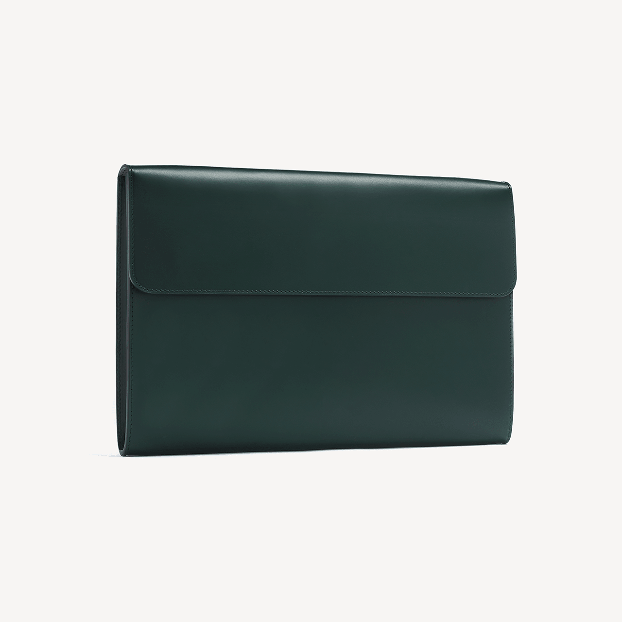 Eton Document Holder - Jaguar Green with Beige lining - Swaine Group Ltd