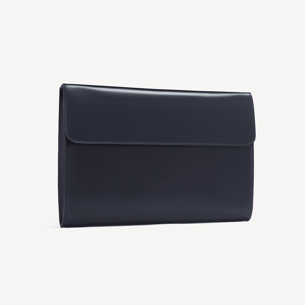 Eton Document Holder - Navy with beige lining - Swaine Group Ltd