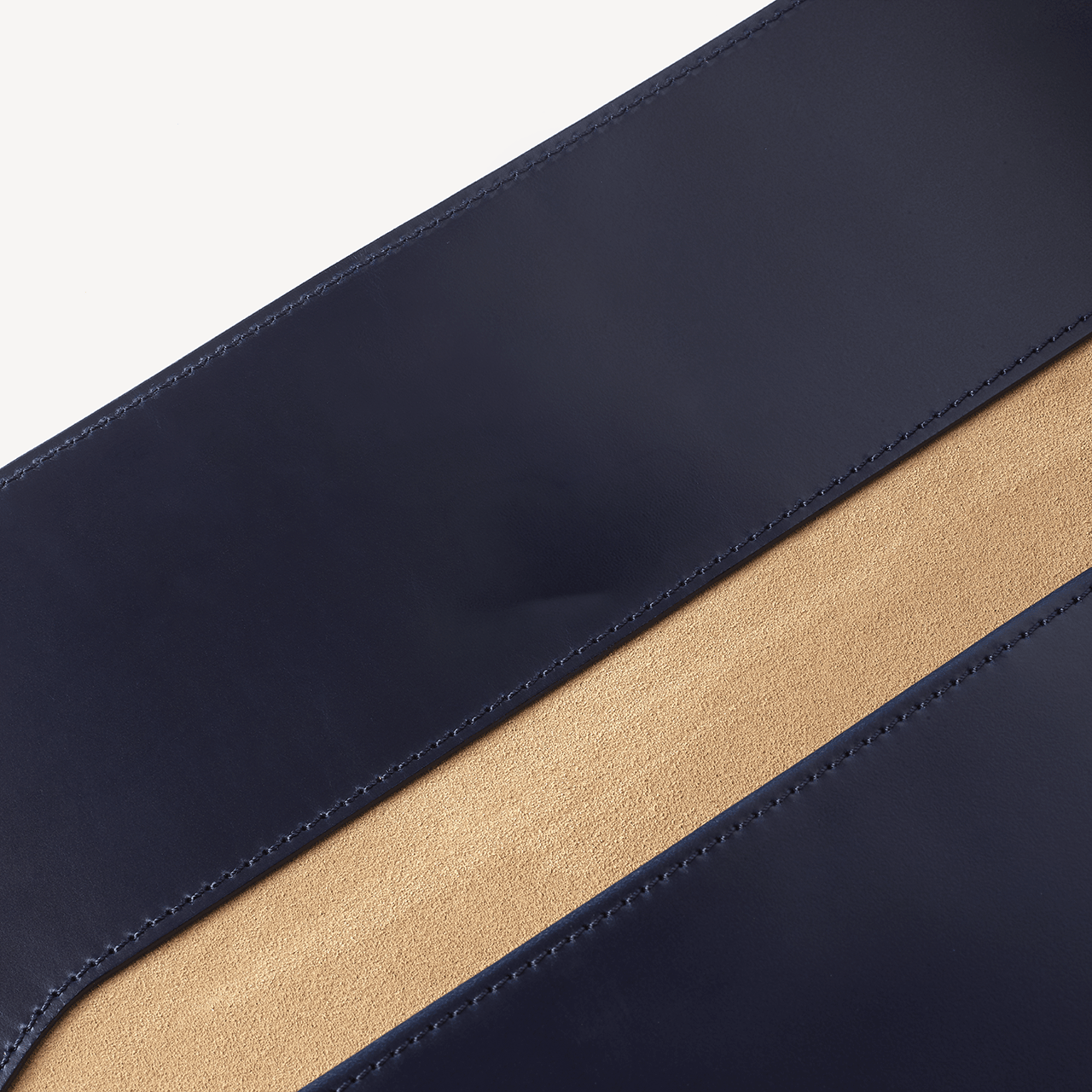 Eton Document Holder - Navy with beige lining - Swaine Group Ltd